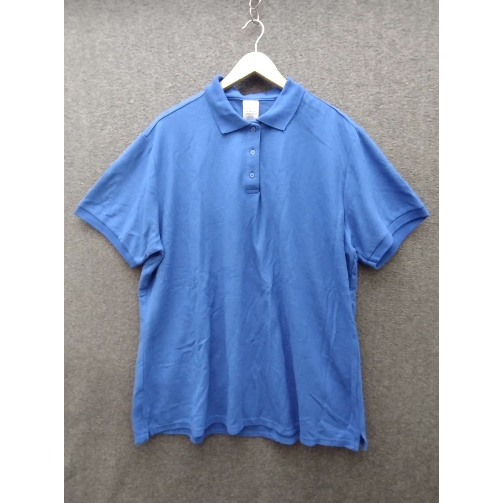 Jerzees Jerzees Easy Care Polo Shirt Men Color Blue Size 3XL Size US XXL / EU 58 / 5 - 2 Thumbnail