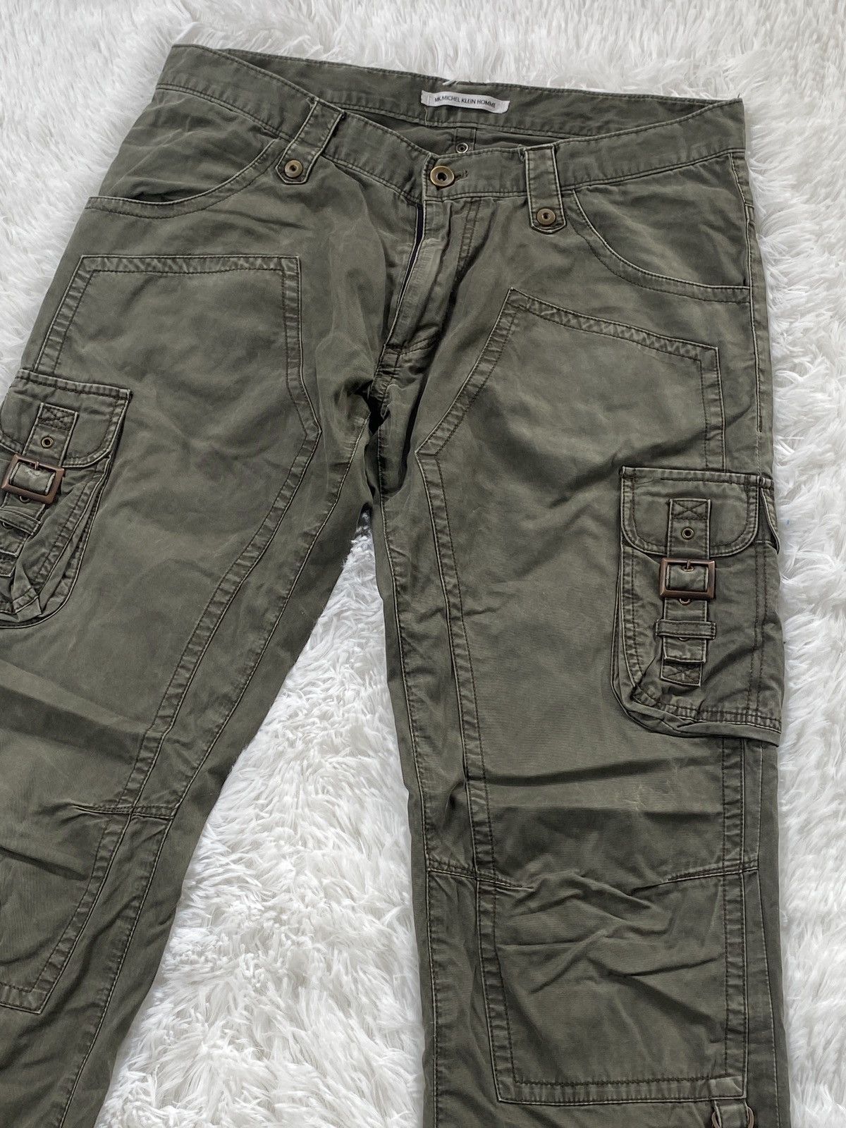 Michel Klein ❗️LADIES❗️Michel Klein HOMME Cargo Pant Style Bootcut Size US 33 - 4 Thumbnail