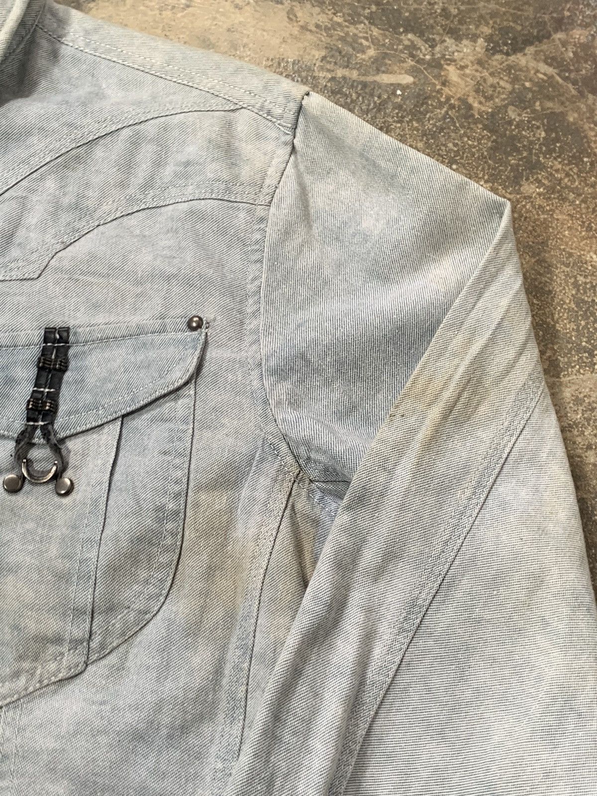 If Six Was Nine × In The Attic × Le Grande Bleu (L.G.B.) In The Attic western shirt Size US M / EU 48-50 / 2 - 7 Thumbnail