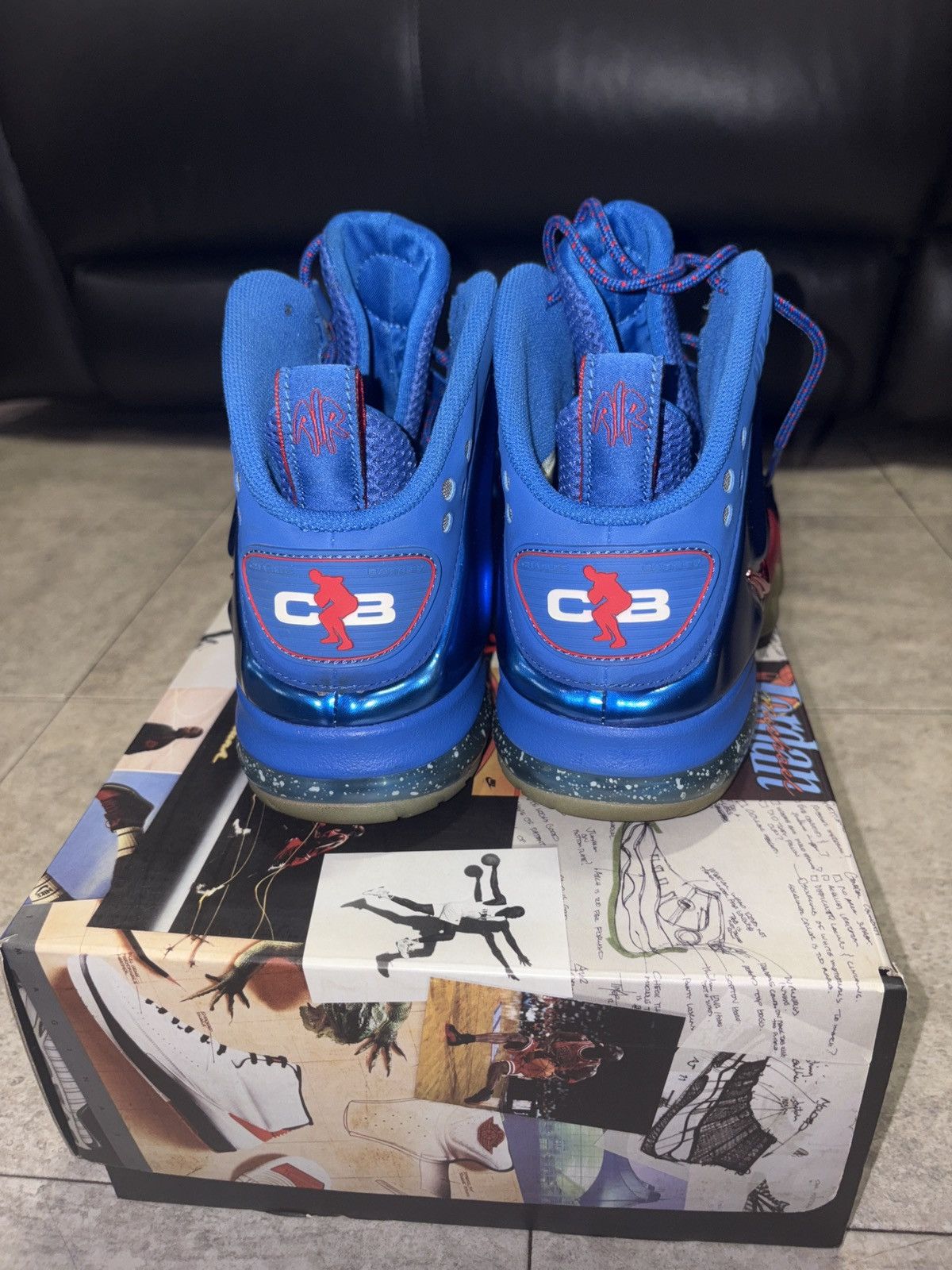 Nike Nike Barkley Posite Max “76ers” Size US 8 / EU 41 - 2 Thumbnail