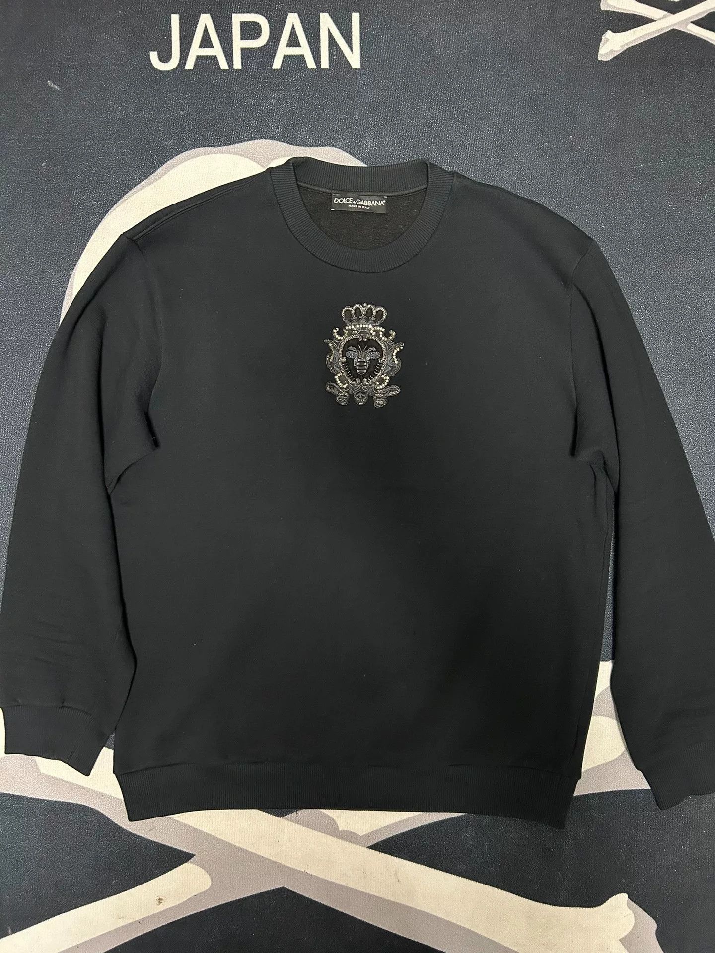 Dolce & Gabbana Dolce & Gabbana Embroidered Sweatshirt Size US M / EU 48-50 / 2 - 1 Thumbnail
