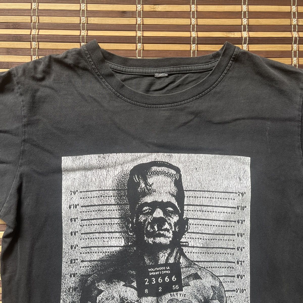Expert Horror × Vintage Faded Black Vintage Frankenstein 1931 Prisoner Horror TShirt Size US S / EU 44-46 / 1 - 14 Thumbnail