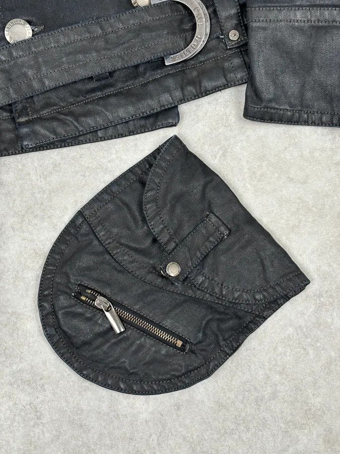 Jean Paul Gaultier 2000s Jean Paul Gaultier Black Detachable 2 in 1 Multi-Pocket Trench Jacket Size US S / EU 44-46 / 1 - 16 Thumbnail
