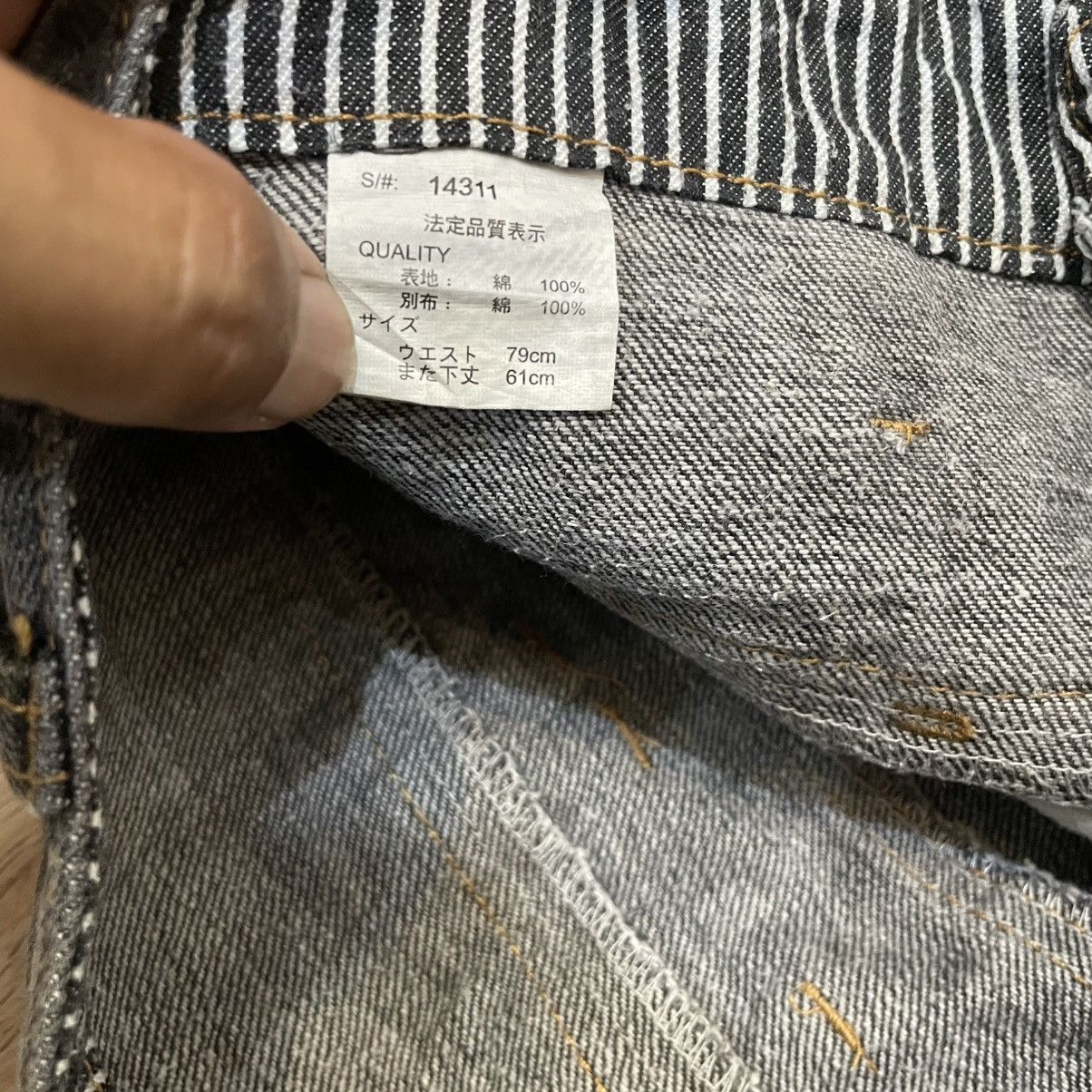 Japanese Brand Nylaus Double Waist Cropped Pants Y2K PPFM Style Size US 30 / EU 46 - 4 Thumbnail