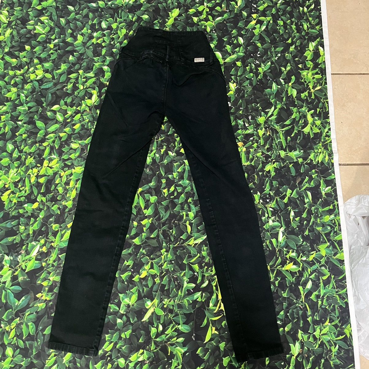 Other Black Y2K Style Jeans Fits S Size 26" / US 2 / IT 38 - 2 Thumbnail
