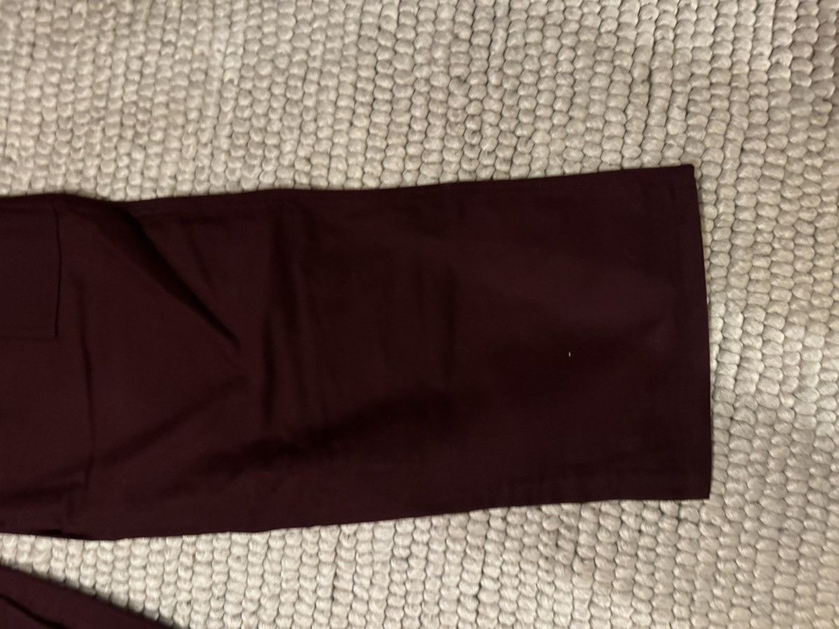 Brain Dead Moleskin Double Knee Utility Pants - Burgundy Size US 32 / EU 48 - 7 Thumbnail