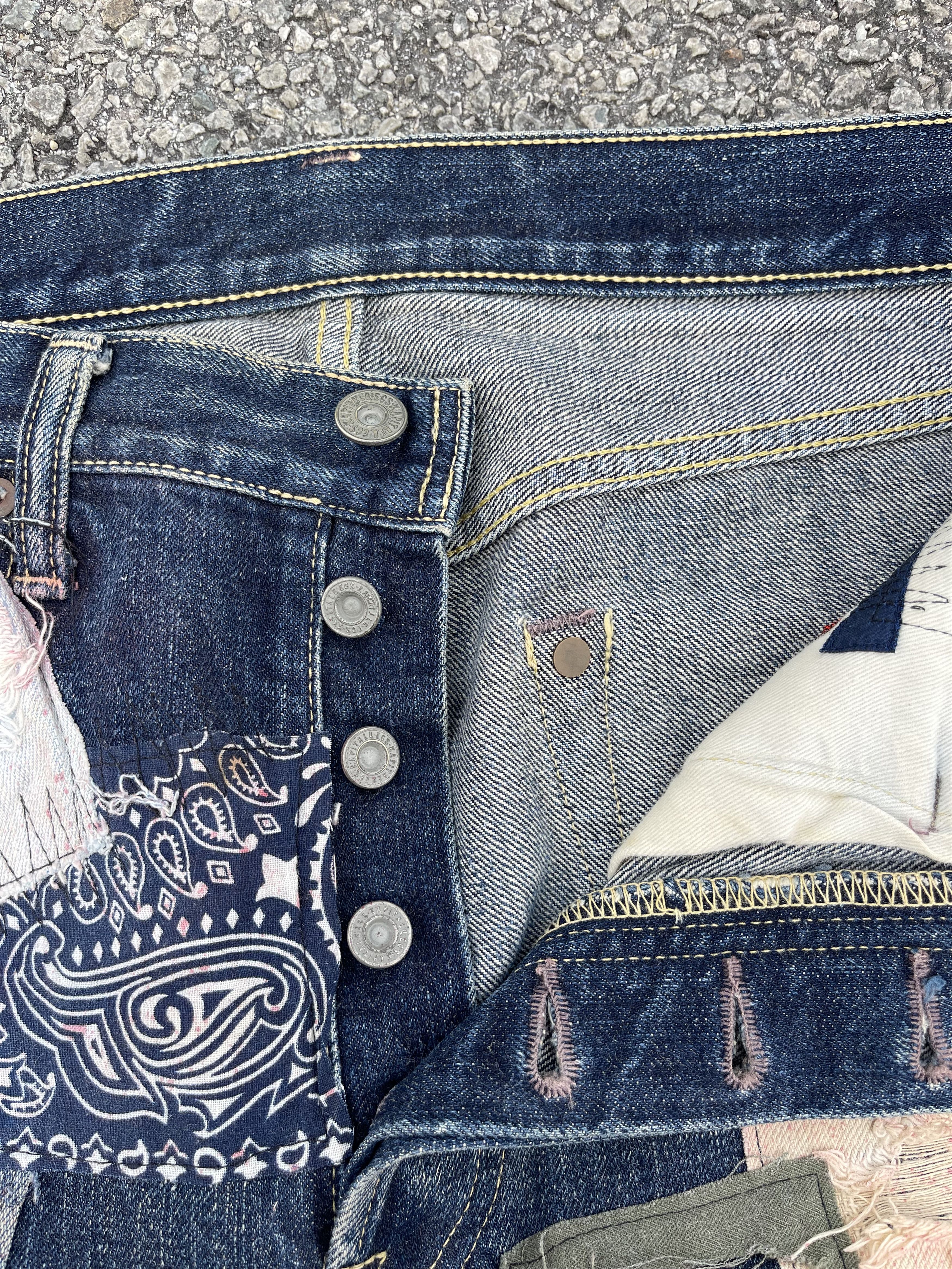 Kapital × Kapital Kountry Kapital Patchwork Size US 34 / EU 50 - 8 Thumbnail