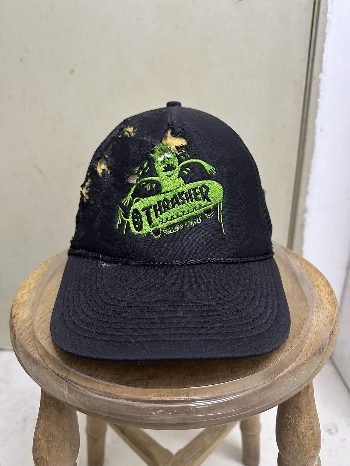 Thrasher × Vintage Thrasher Skateboarding Vintage Cap 90's Size ONE SIZE - 1 Thumbnail