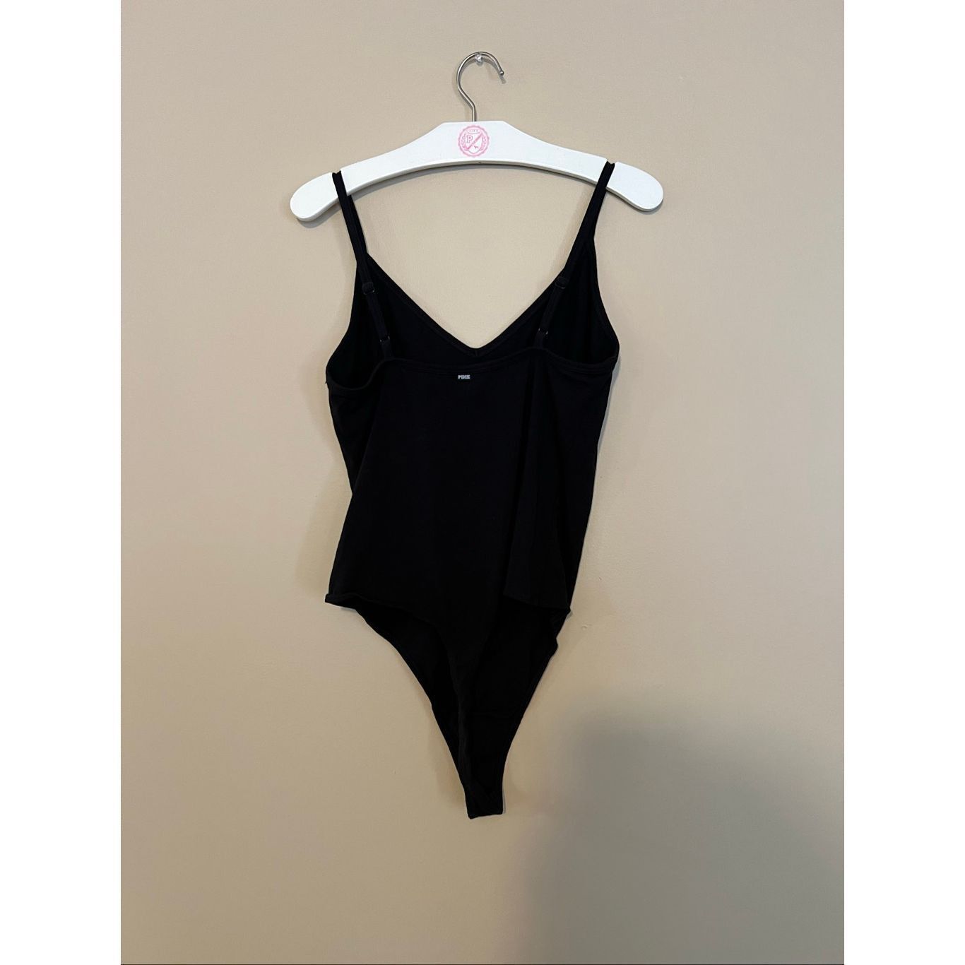 Pink PINK By Victoria’s Secret Black Game On Bodysuit Woman’s Siz Size L / US 10 / IT 46 - 6 Thumbnail