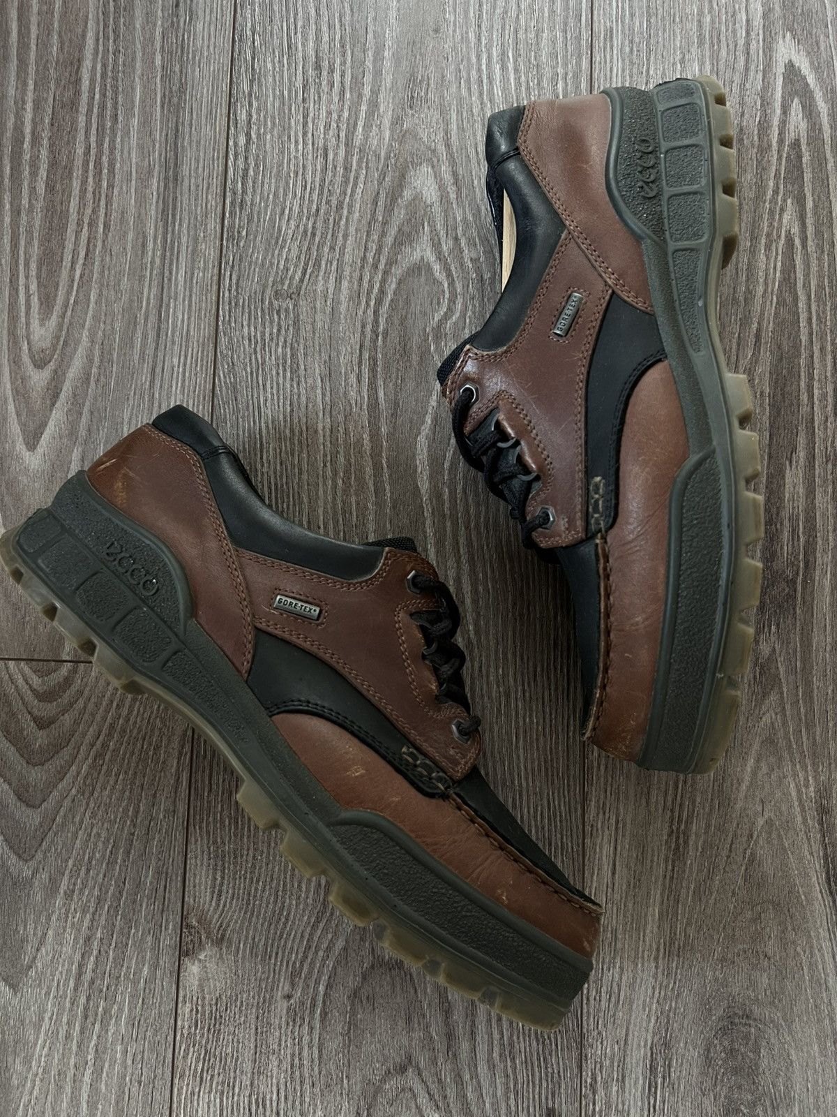 Ecco Vintage Ecco Gore-Tex Leather Casual Old Money GTX Boots Size US 11.5 / EU 44-45 - 3 Thumbnail