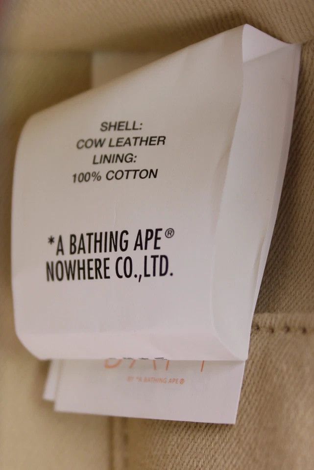 Bape BAPY by A Bathing Ape Padlock Mini Leather Bag — Brown Size ONE SIZE - 13 Thumbnail