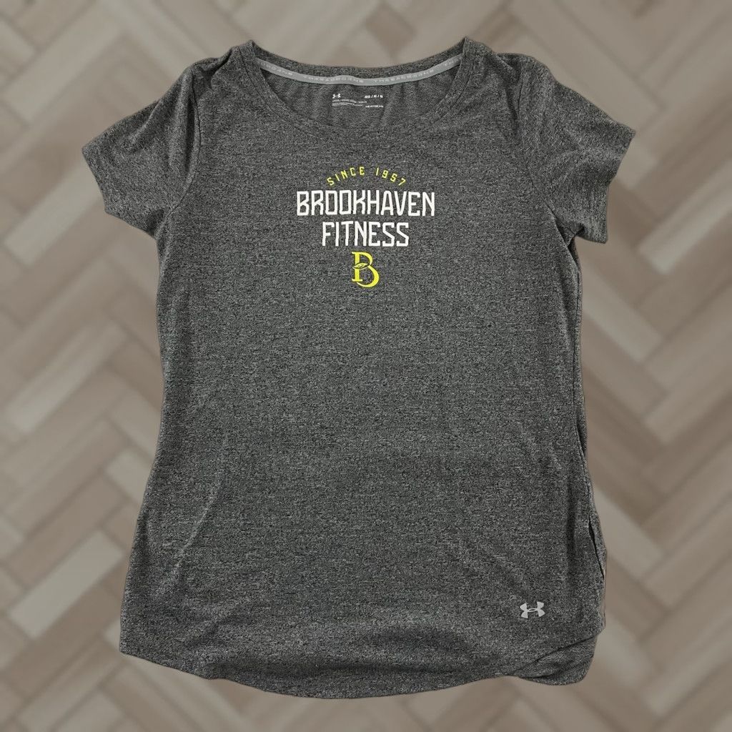 Under Armour Under Armour Athletic T-Shirt Women’s Medium Gray Short Sleeve Brookhaven GC Loose Top Size M / US 6-8 / IT 42-44 - 1 Thumbnail