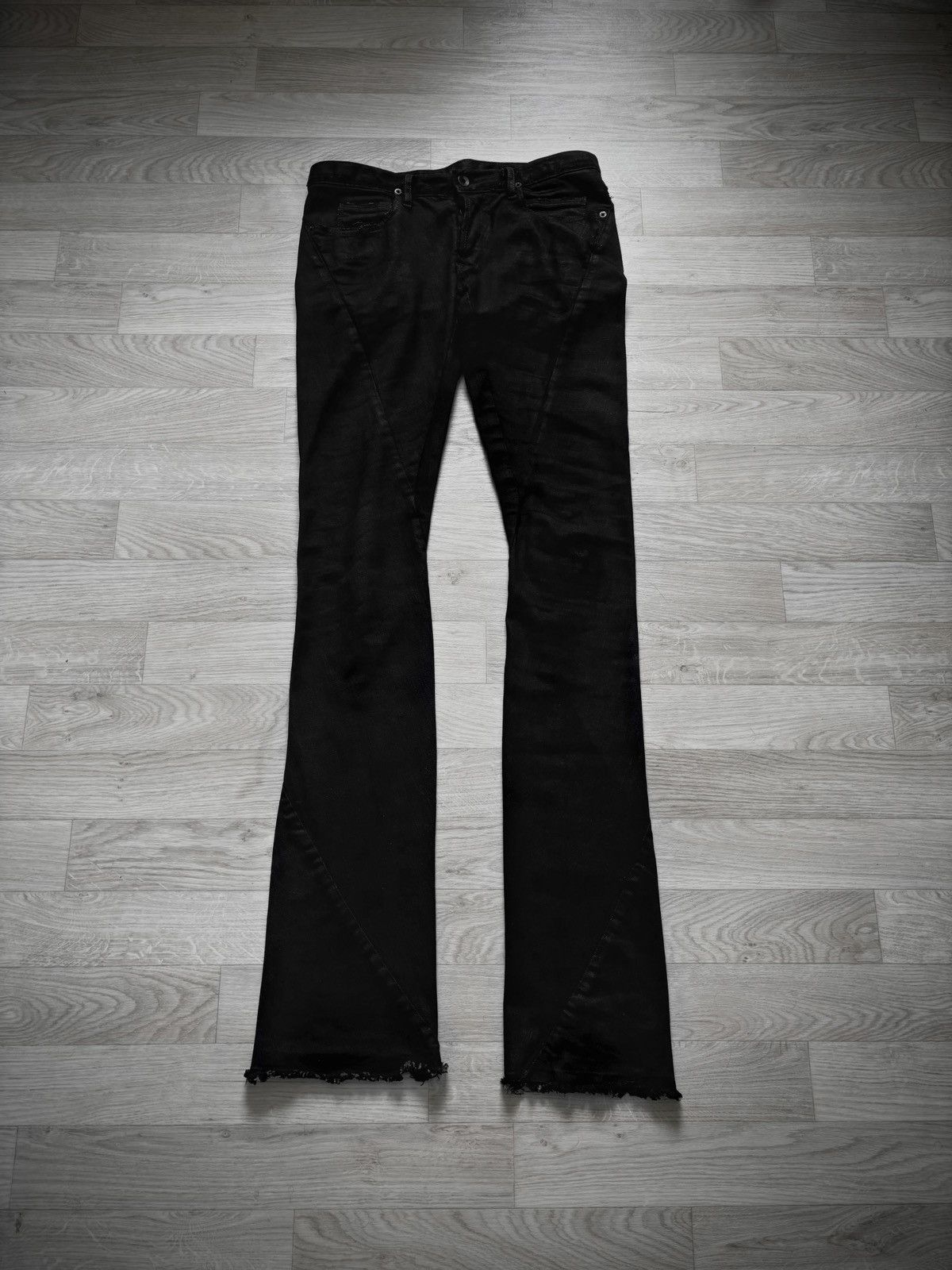 Rick Owens × Rick Owens Drkshdw RICK OWENS SPIRAL DENIM WAXED FW09