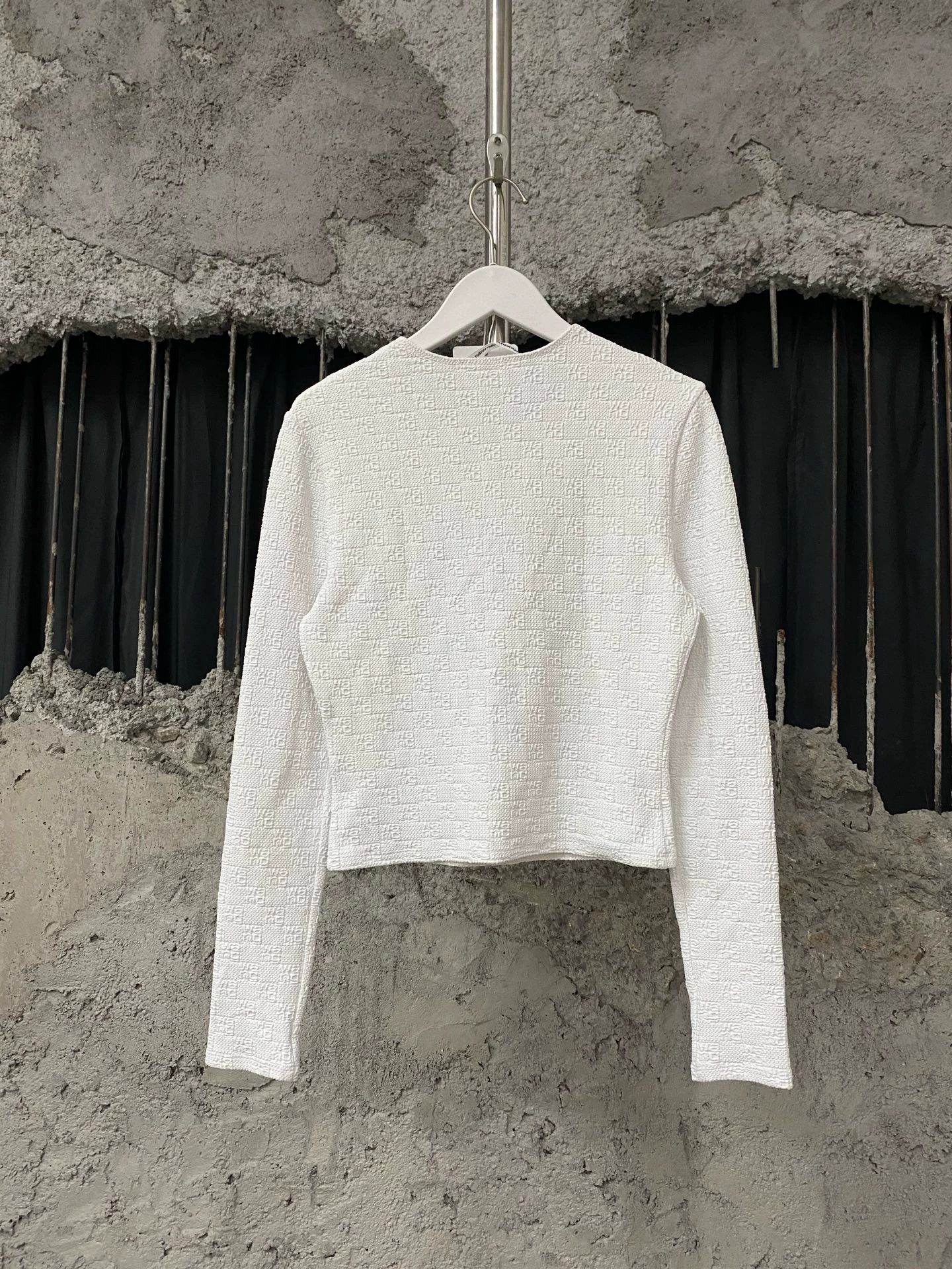 Alexander Wang Alexander Wang All Over Logo Cardigan S New Size S / US 4 / IT 40 - 2 Thumbnail