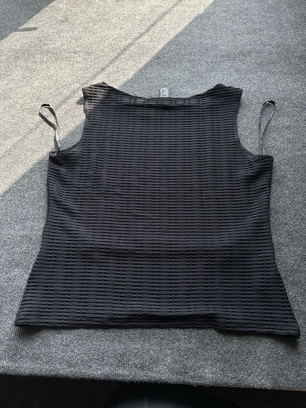 Frank Lyman LUXURY 🚨 WOMEN FRANK LYMAN BLACK BELT TANK TOP OLD MONEY Size XXL / US 16-18 / IT 52-54 - 9 Thumbnail