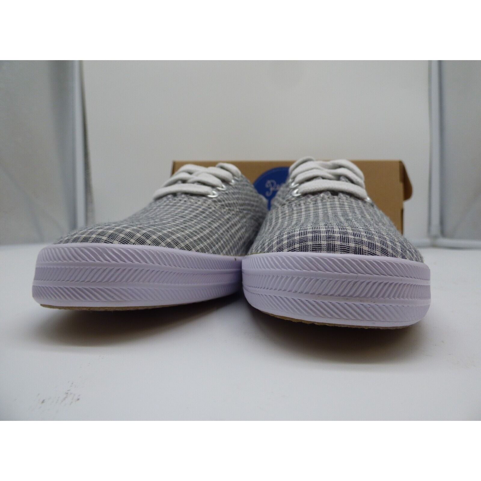 Keds Keds Champion Seersucker Sneaker, Black, US 5, M Size US 5 / IT 35 - 7 Thumbnail