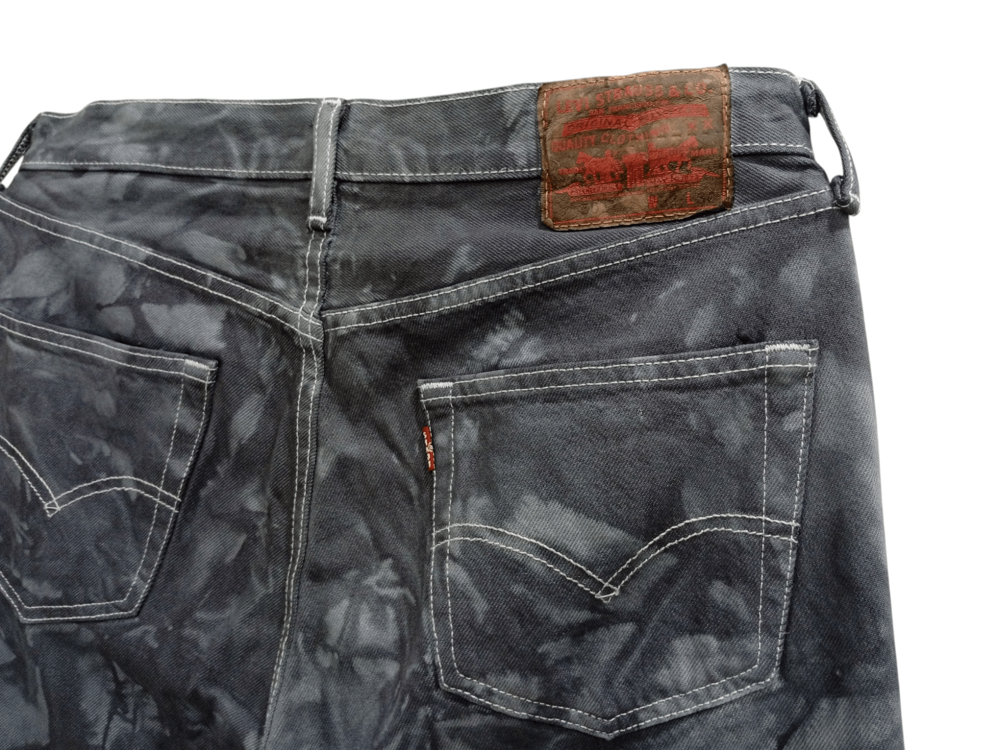 Levi's 🔥🔥Levi's 501 Tye Dye Jeans Denim Size US 34 / EU 50 - 20 Thumbnail