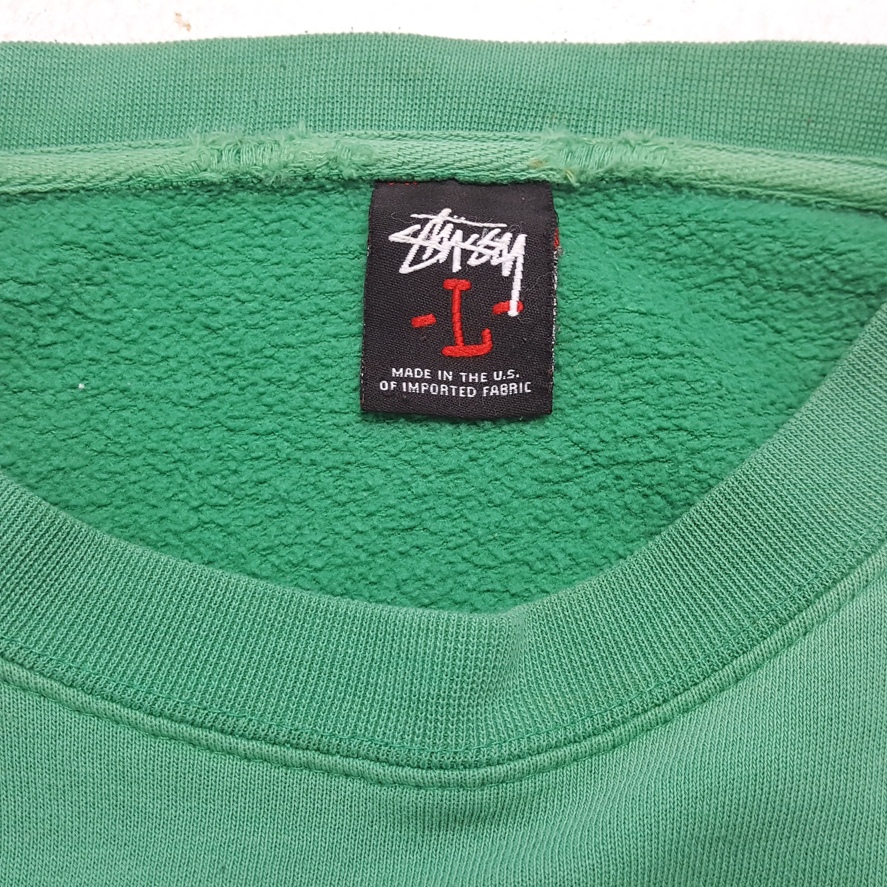 Stussy × Vintage Vintage STUSSY Streetwear Skateboard Style Sweatshirts Size US XL / EU 56 / 4 - 10 Thumbnail