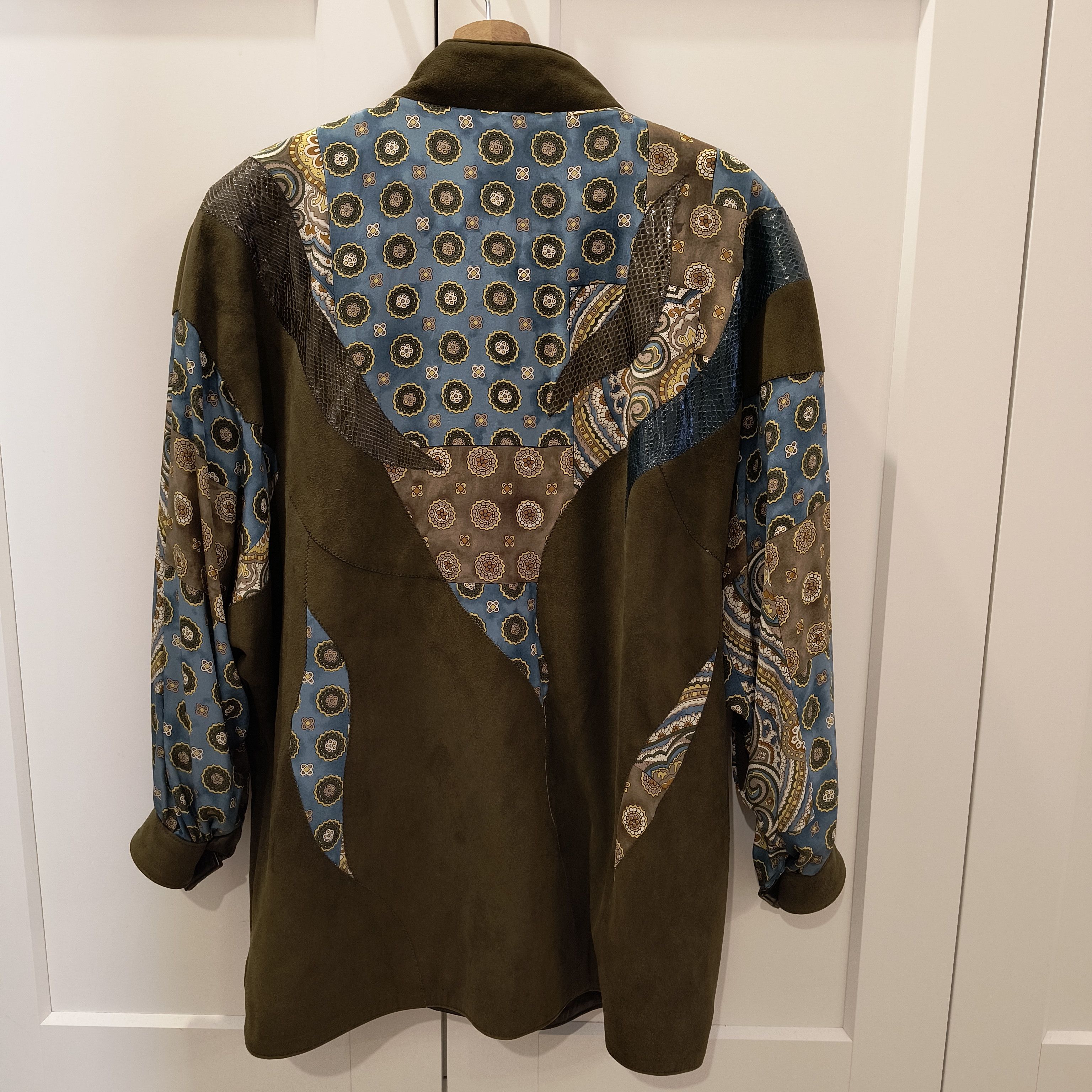 Japanese Brand × Vintage Vintage suede bomber jacket Jutta Covian L-XL Size M / US 6-8 / IT 42-44 - 2 Thumbnail