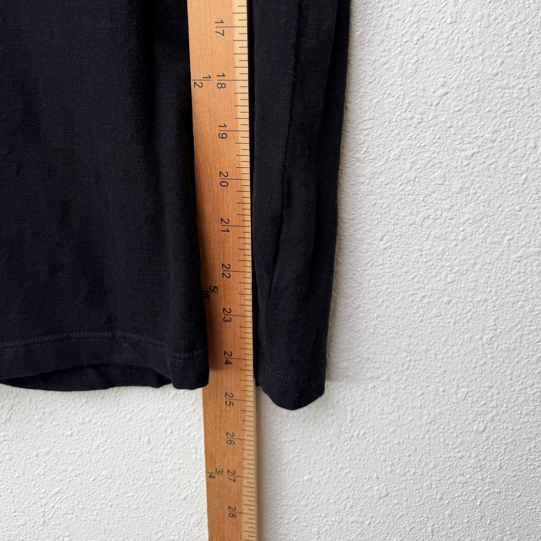 Other Pepin Black Short Sleeve Shirt with Embroidered Shoulders Size XS / US 0-2 / IT 36-38 - 14 Thumbnail