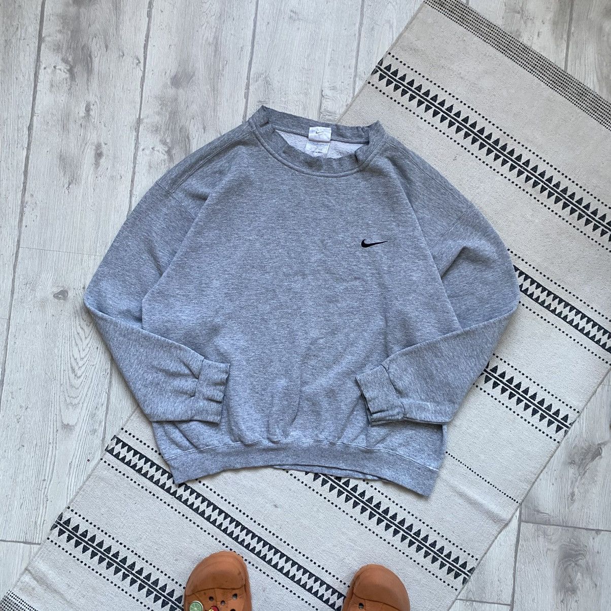 Nike Bundle Vintage 90s Nike boxy cropp sweatshirt x T-shirt Y2K Size US L / EU 52-54 / 3 - 12 Thumbnail