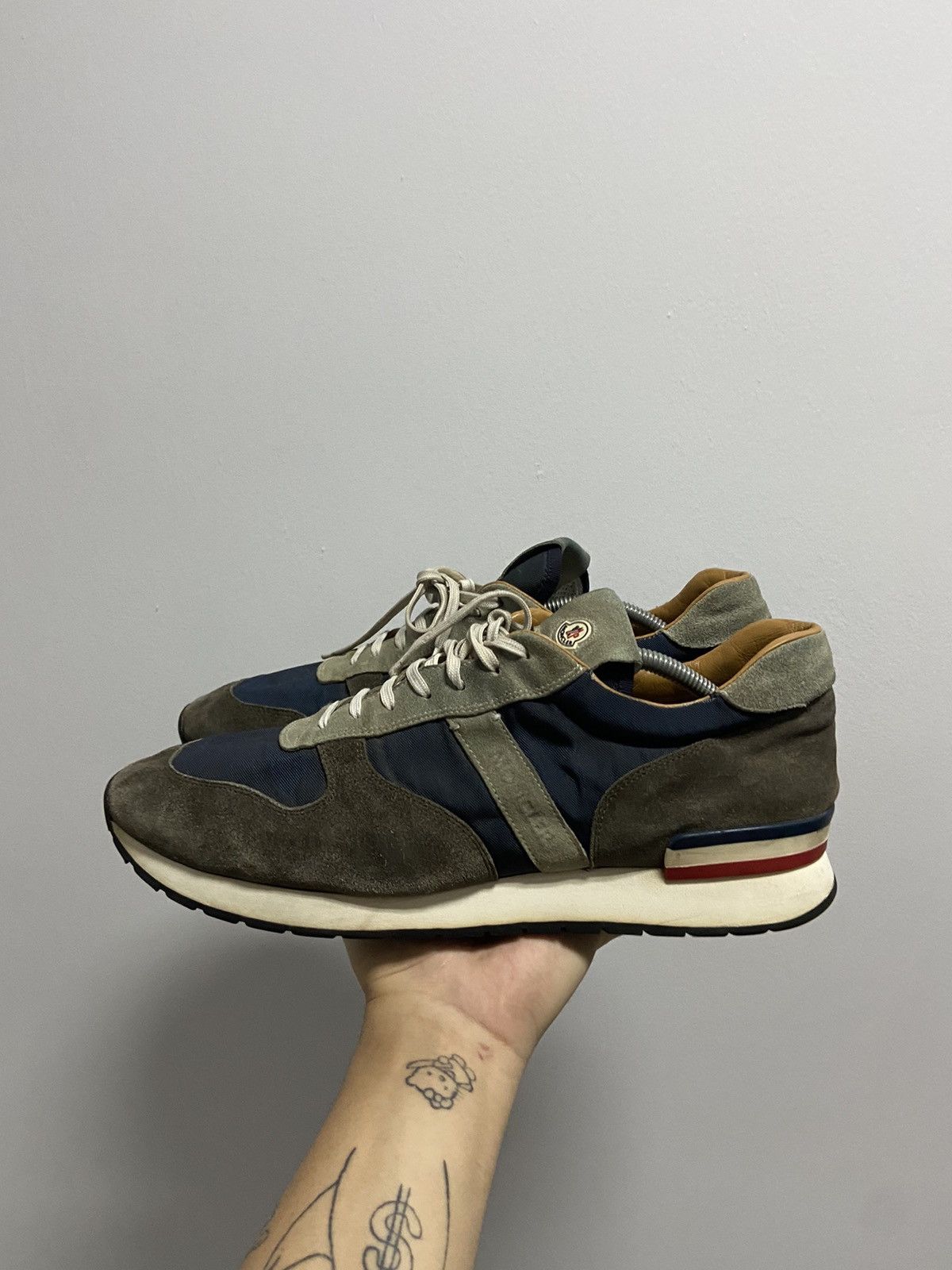 Moncler Moncler vintage sneakers logo luxury Size US 12.5 / EU 45-46 - 3 Thumbnail