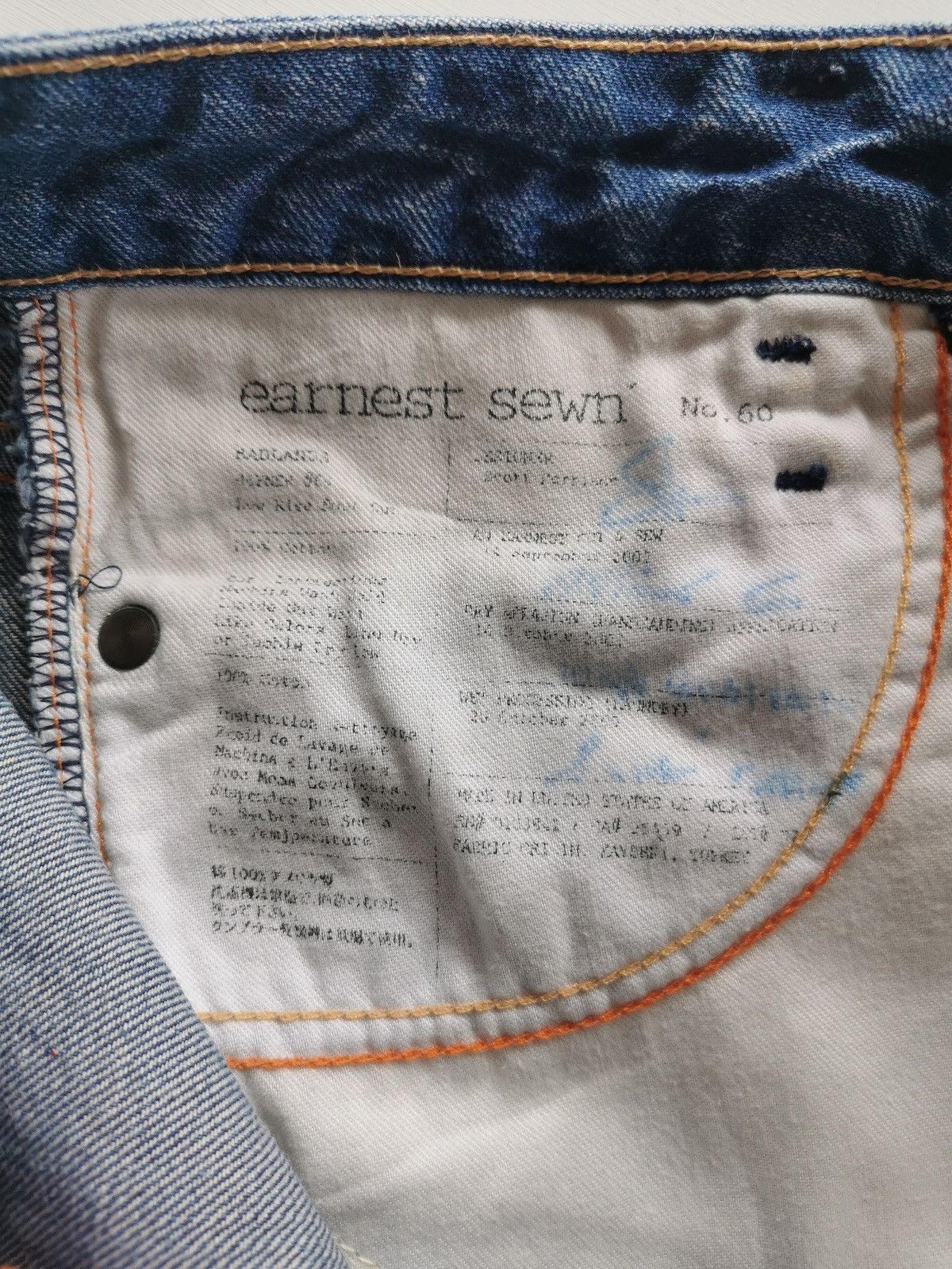 Earnest Sewn Earnest Sewn Selvedge Flare Jeans Made in USA Size US 26 / EU 42 - 10 Thumbnail