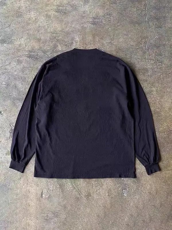 Japanese Brand VIBE Black vintage sheep print long sleeve t-shirt Size US L / EU 52-54 / 3 - 6 Thumbnail