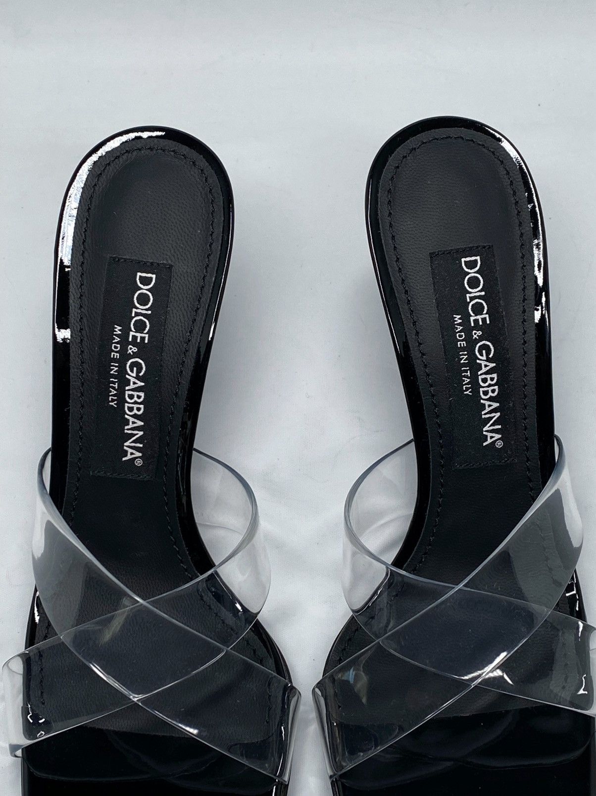 Dolce & Gabbana Dolce&Gabbana DG Heel PVC Mules side 36.5 Size US 6.5 / IT 36.5 - 4 Thumbnail