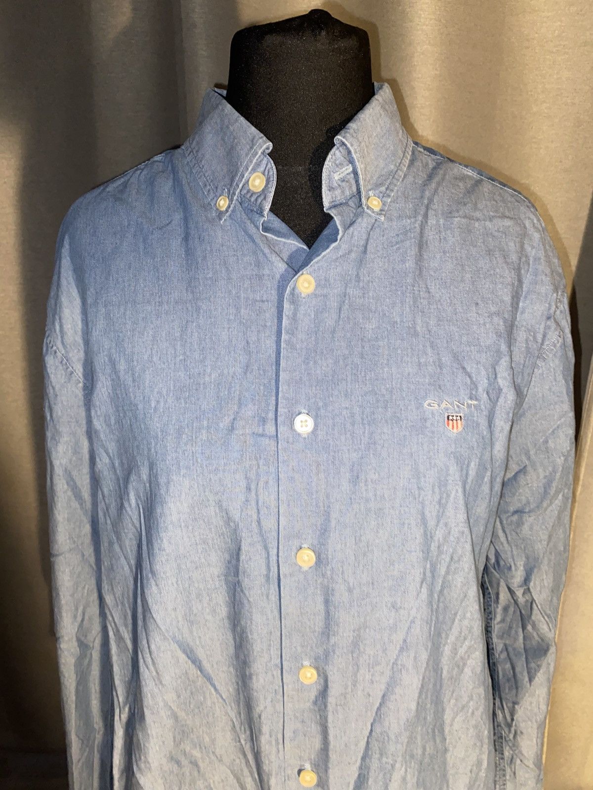 Gant GANT - Button Up Shirt - Medium - 15 3/4” Neck Size Size US M / EU 48-50 / 2 - 1 Thumbnail