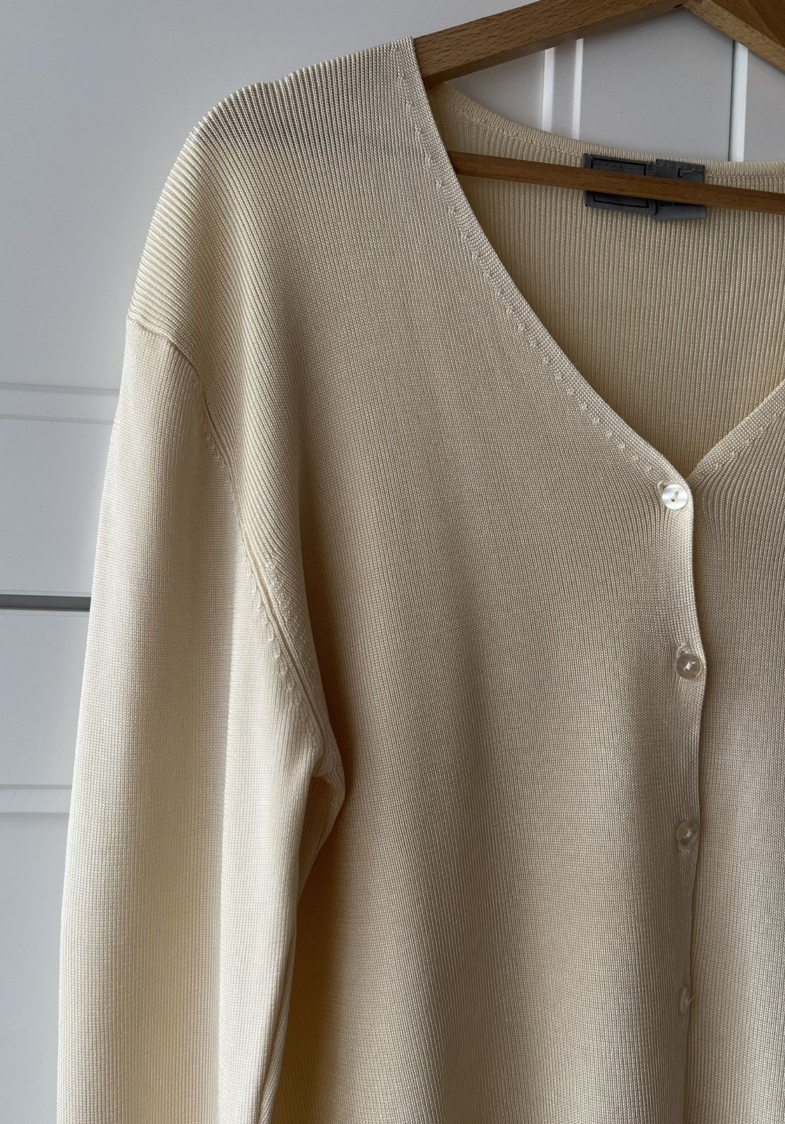 Gap 100% Silk cardigan Size L / US 10 / IT 46 - 3 Thumbnail