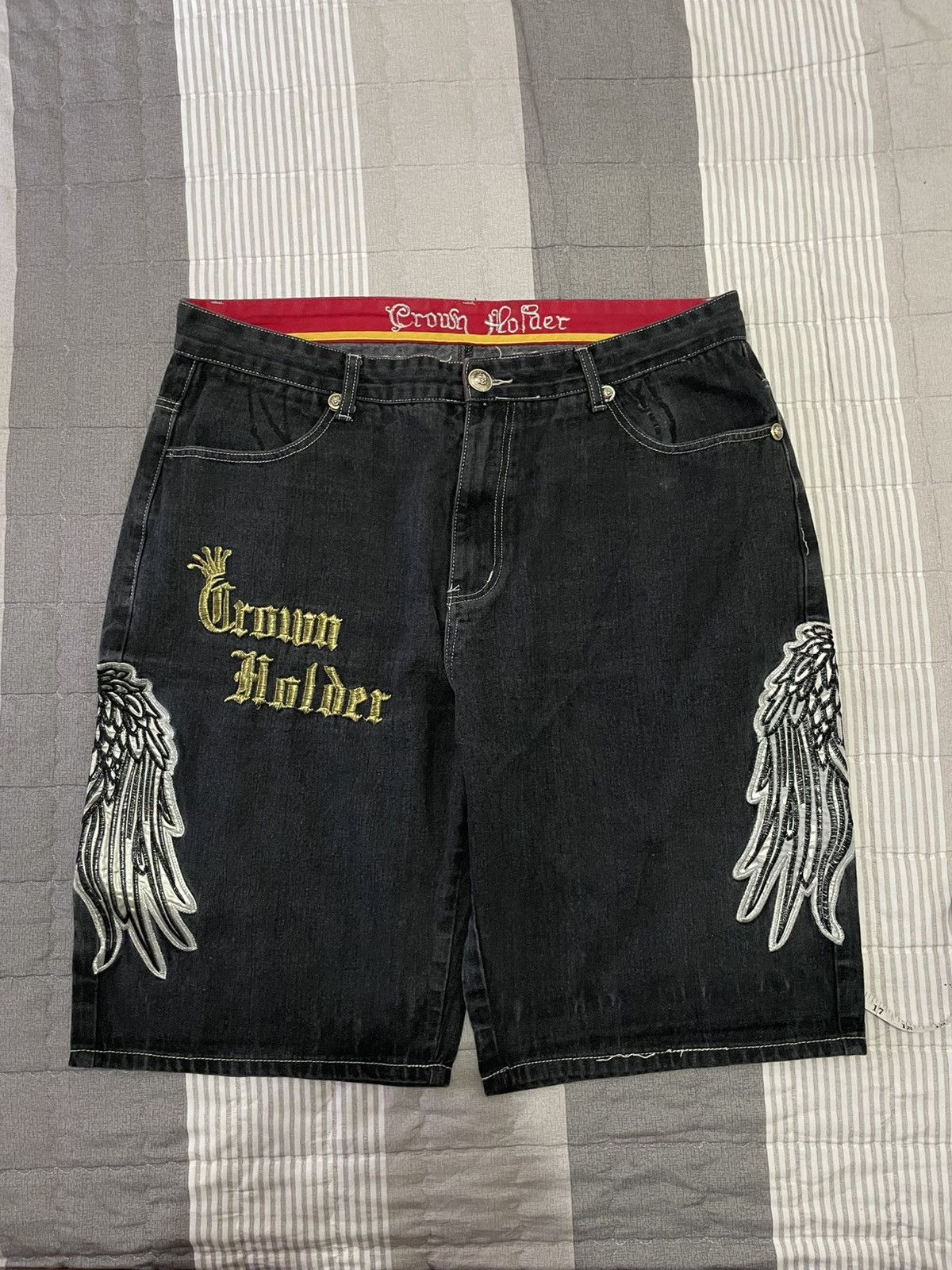 Japanese Brand Y2k crown holder x if six was nine Size US 40 / EU 56 - 15 Thumbnail