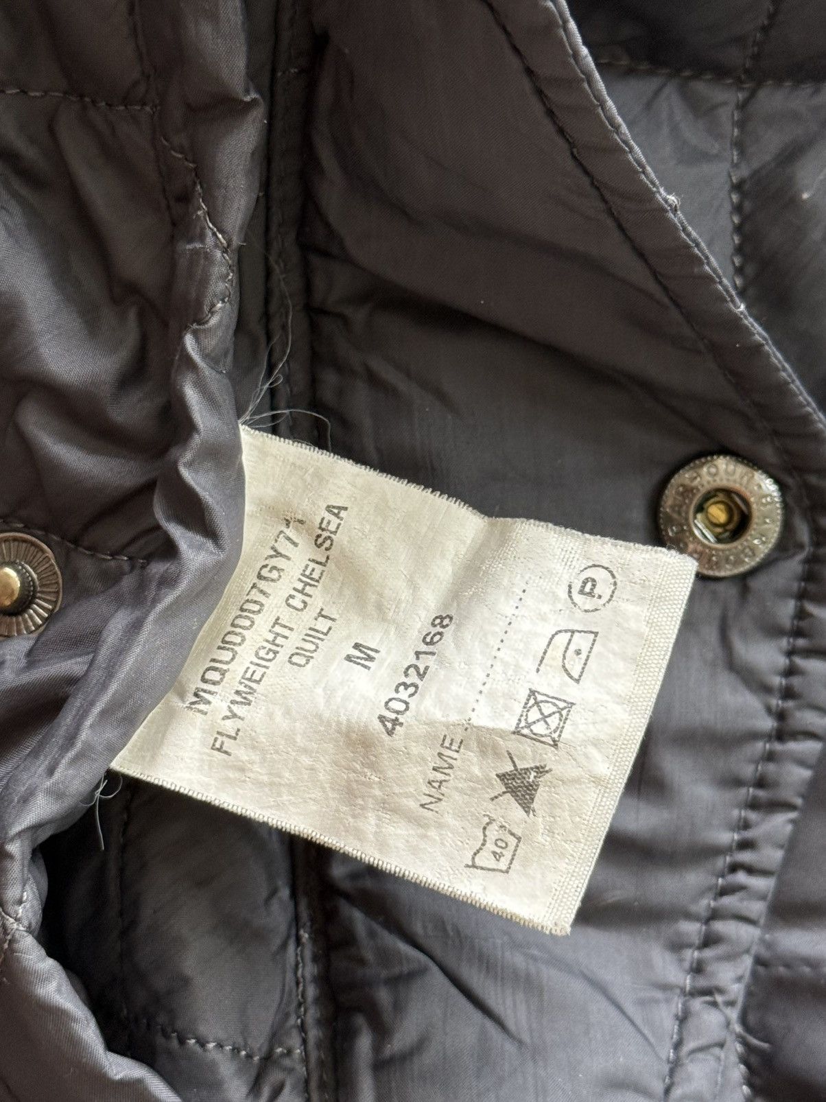 Barbour Barbour Flyweight chelsea quilted jacket vintage Size US M / EU 48-50 / 2 - 9 Thumbnail