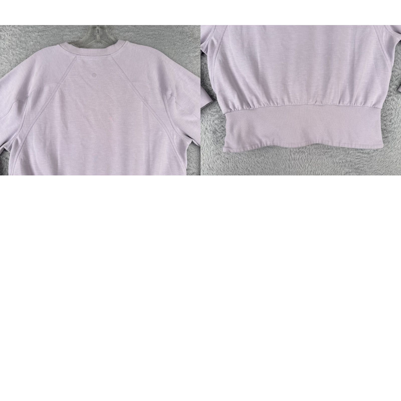 Lululemon Lululemon Sweater Womens 10 Pullover Crew Neck Long Sleeve Purple Polyester Wool Blend 90s Style Casual Seasonal Womens Size L / US 10 / IT 46 - 9 Thumbnail