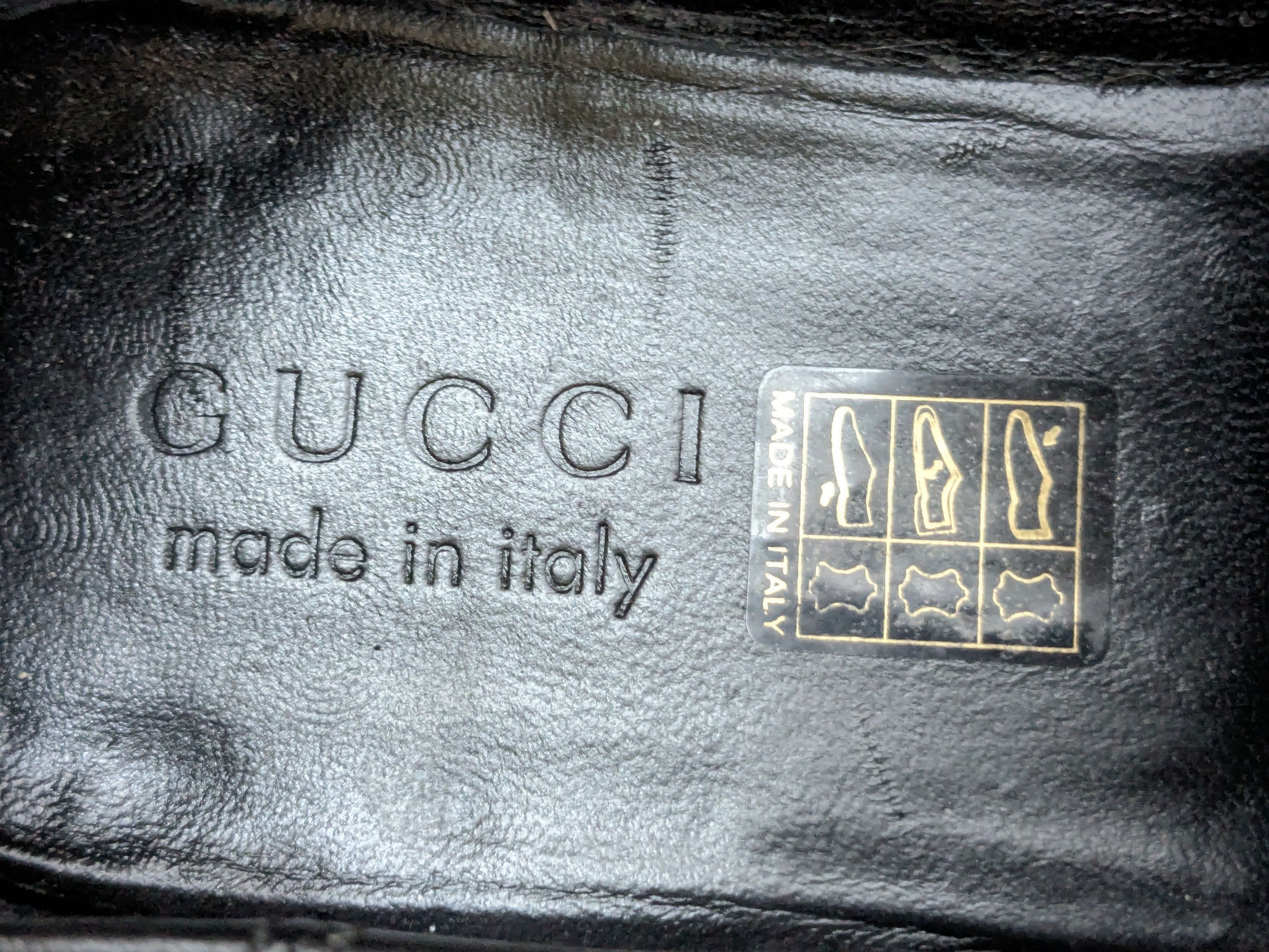 Gucci Gucci Horsebit Loafers Black Leather Snake 9 Slip Ons Size US 9 / EU 42 - 7 Thumbnail
