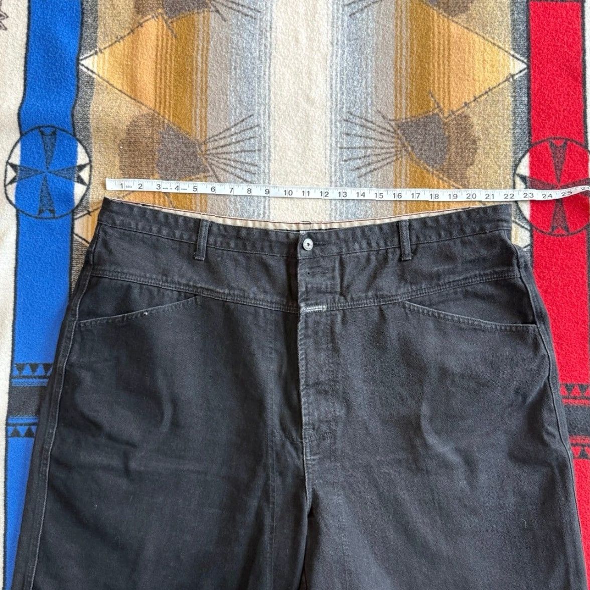 Vintage VINTAGE Y2K Marithe Francois Girbaud Baggy Denim Jean Shorts Black Size 44 Skate Size US 44 / EU 60 - 7 Thumbnail