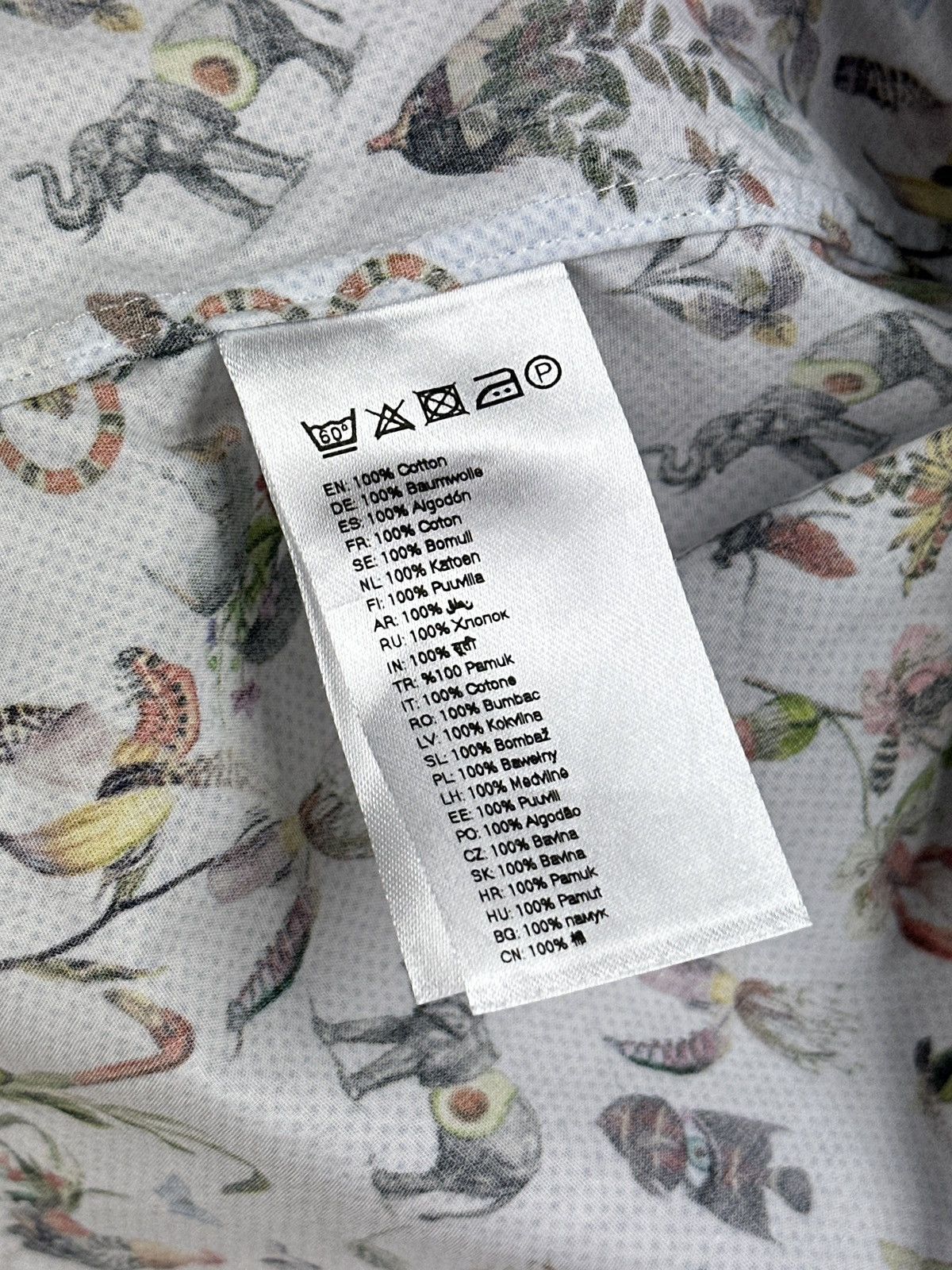 Eton Eton Contemporary Metamorphosis All Over Print Shirt L/S Size US XL / EU 56 / 4 - 10 Thumbnail