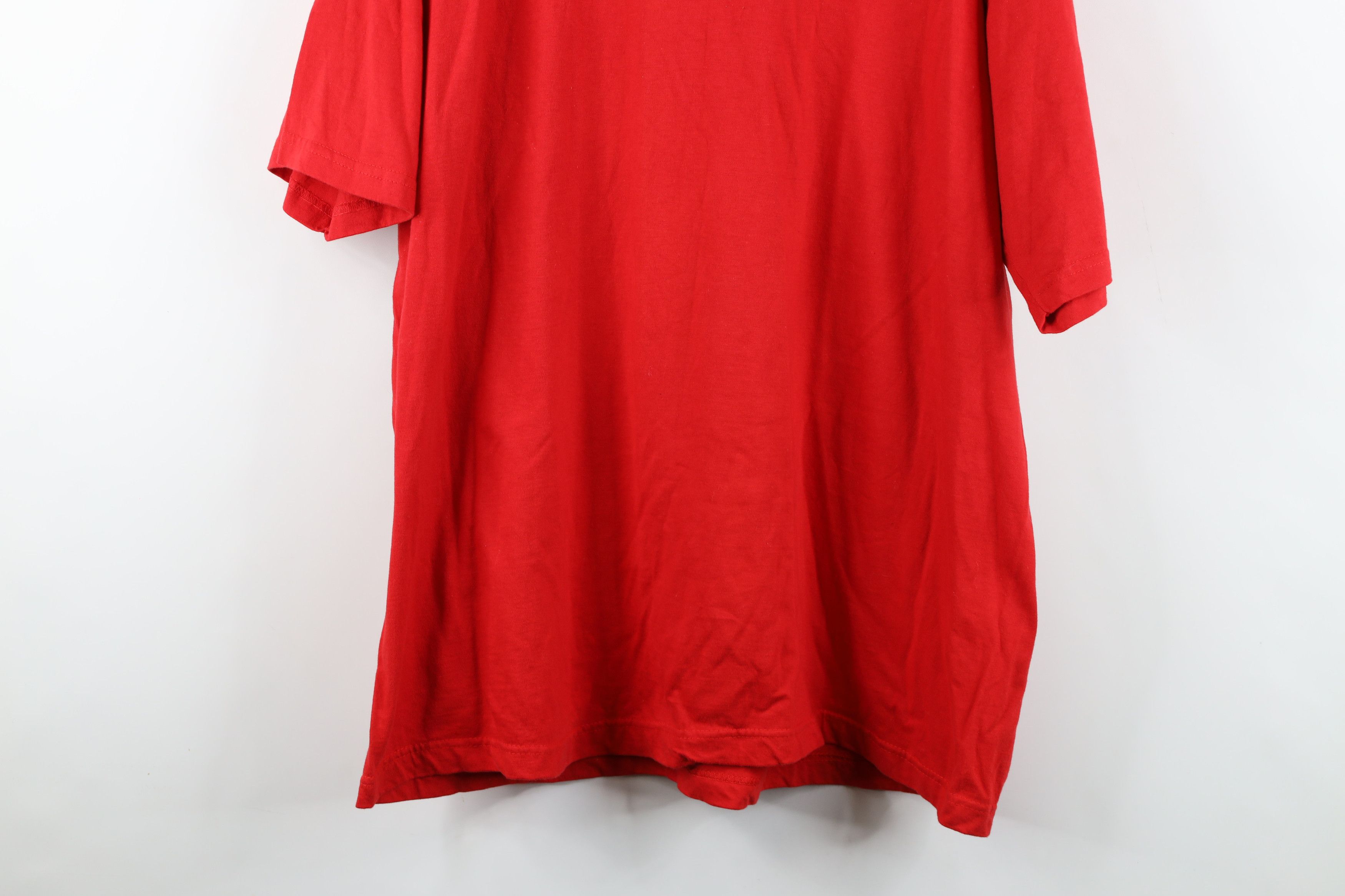 Vintage Vintage 90s Cup Champs Detroit Red Wings Hockey T-Shirt Size US XXL / EU 58 / 5 - 12 Thumbnail
