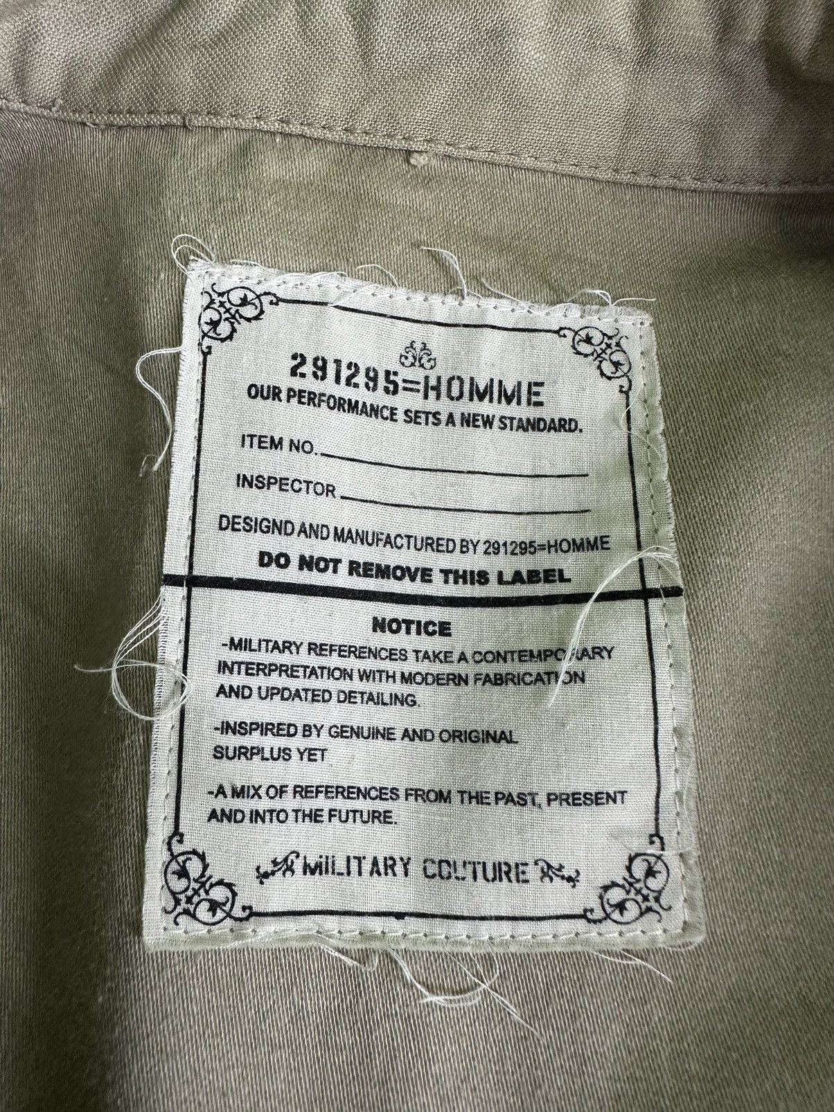 Japanese Brand 291295=Homme Military Colture Tactical Army Jacket Size US M / EU 48-50 / 2 - 12 Thumbnail