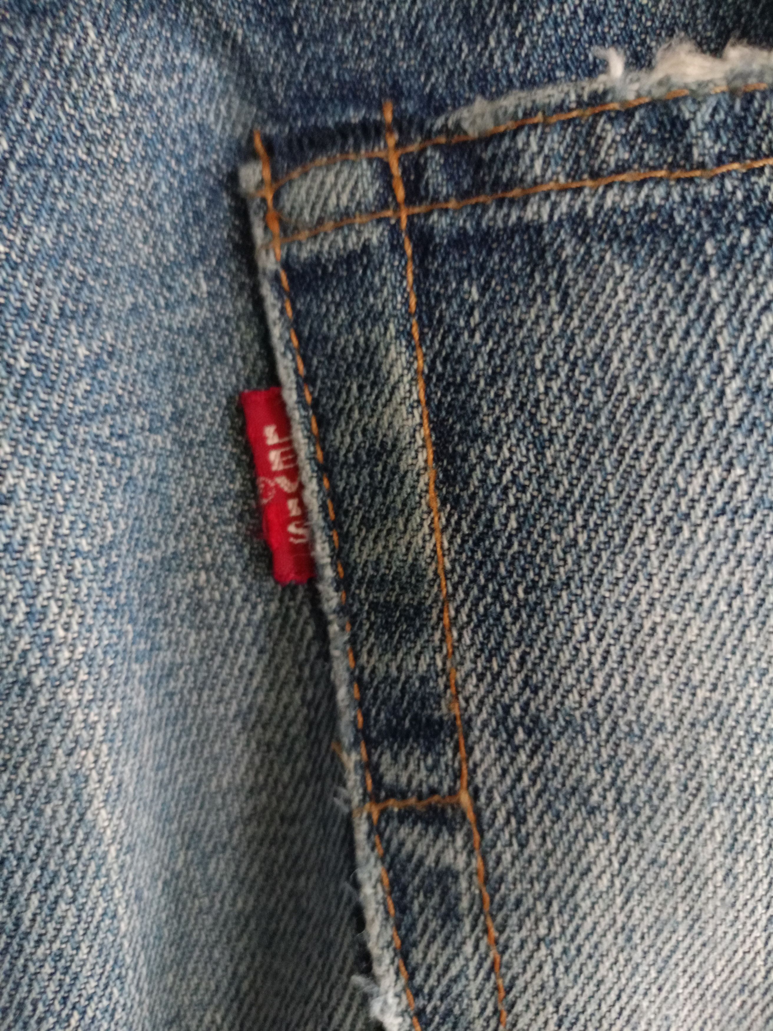 Levi's Vintage Clothing Vintage Levi's 502 Selvedge Distressed Denim Pants Size US 32 / EU 48 - 10 Thumbnail