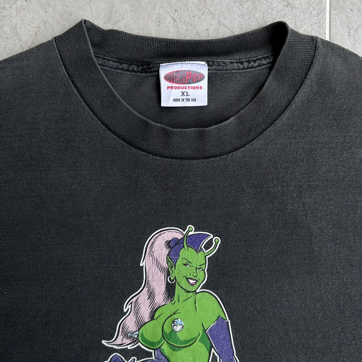 Vintage Sunfaded! Vintage Coop 1997 Poster Pop Devil Rare Tee Shirt Size US XL / EU 56 / 4 - 3 Thumbnail