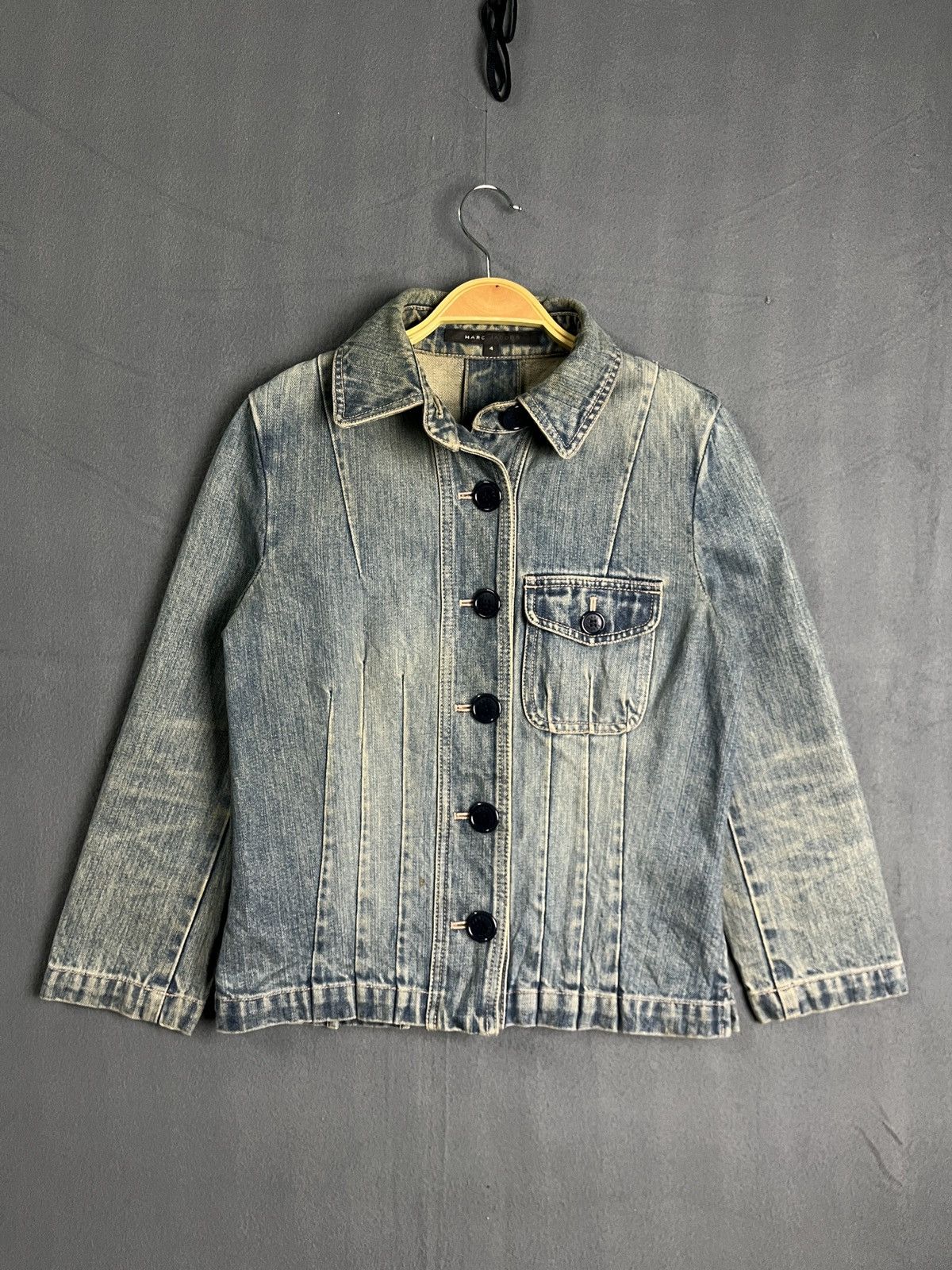 Marc Jacobs Marc Jacobs Denim Trucker Jacket Size S / US 4 / IT 40 - 1 Thumbnail