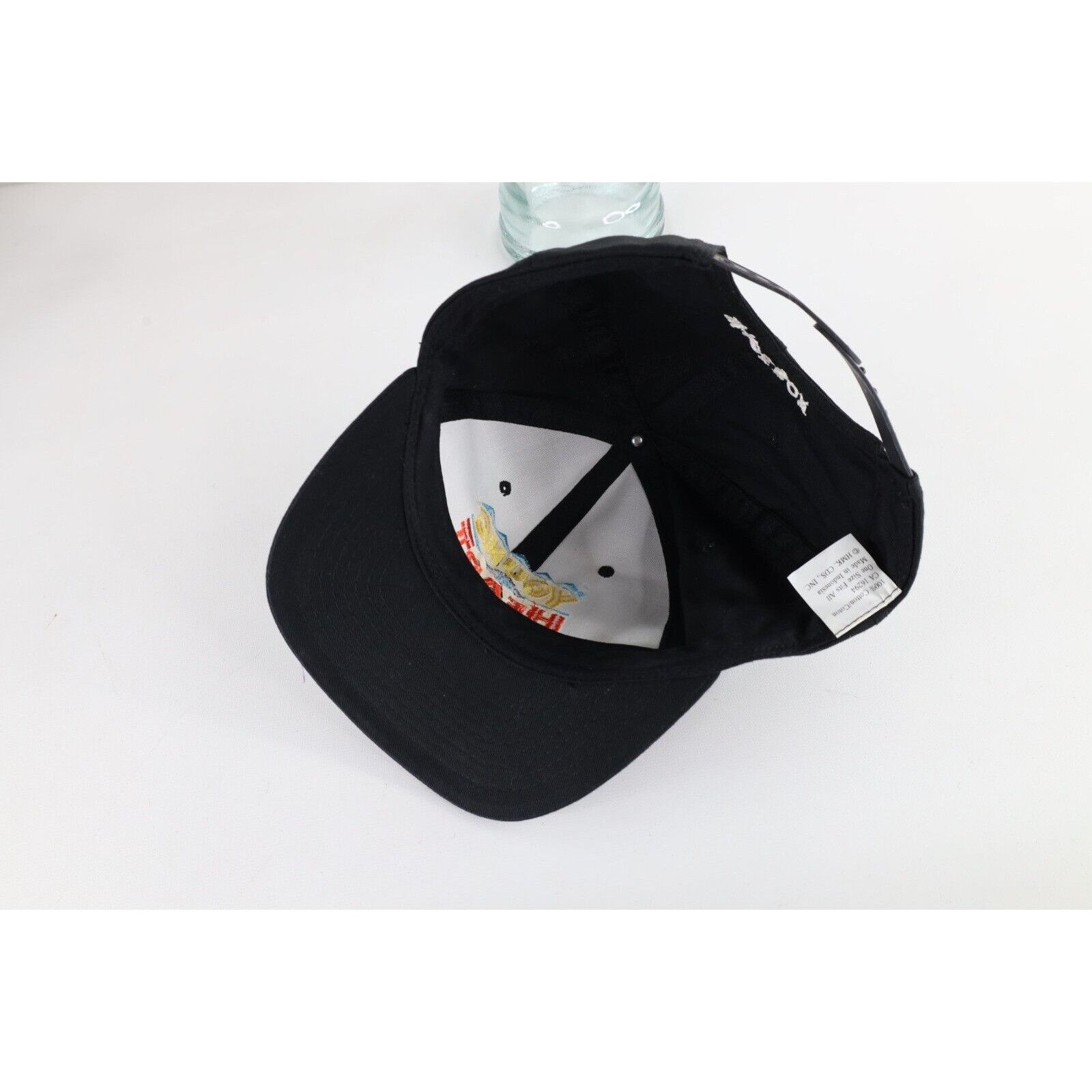 Vintage Vintage 90s Young At Heart Bald At Head Snapback Hat Size ONE SIZE - 7 Thumbnail