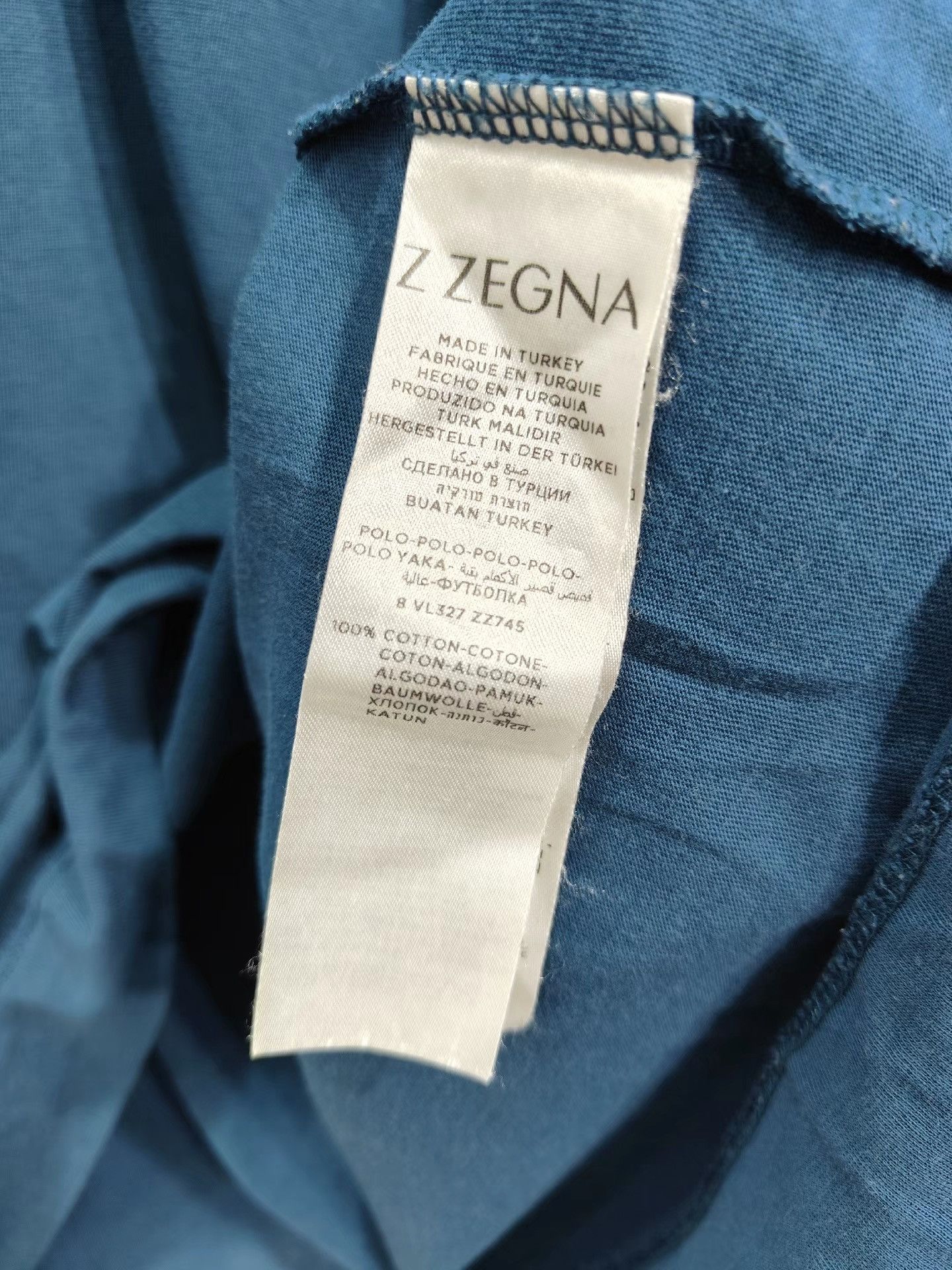 Z Zegna Z.ZEGNA Men's Long Sleeve T-shirt K29 Size US XL / EU 56 / 4 - 4 Thumbnail