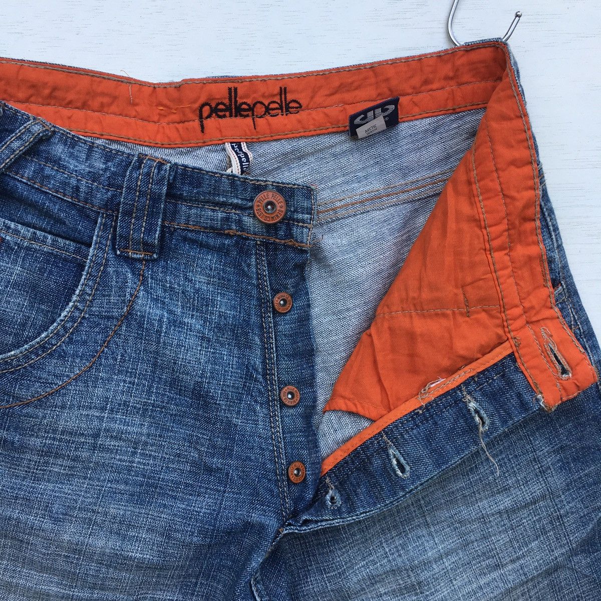 Marc Buchanan Crazy Y2K Vintage Pelle Pelle Jeans Baggy String Leg Size US 32 / EU 48 - 8 Thumbnail