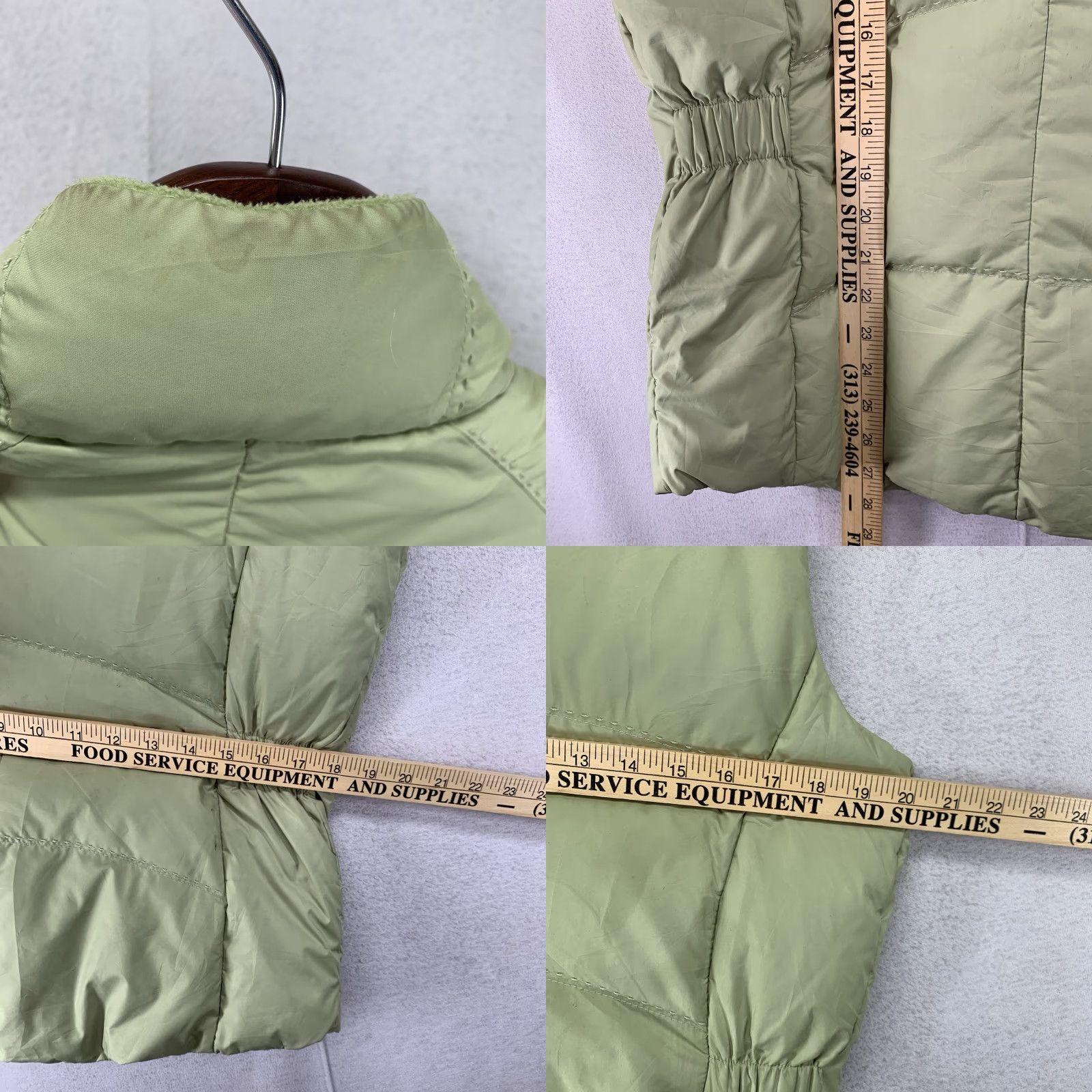 Eddie Bauer Eddie Bauer Puffer Vest Mens Medium Tall Light Lime Green Premium Goose Down Size US M / EU 48-50 / 2 - 8 Thumbnail