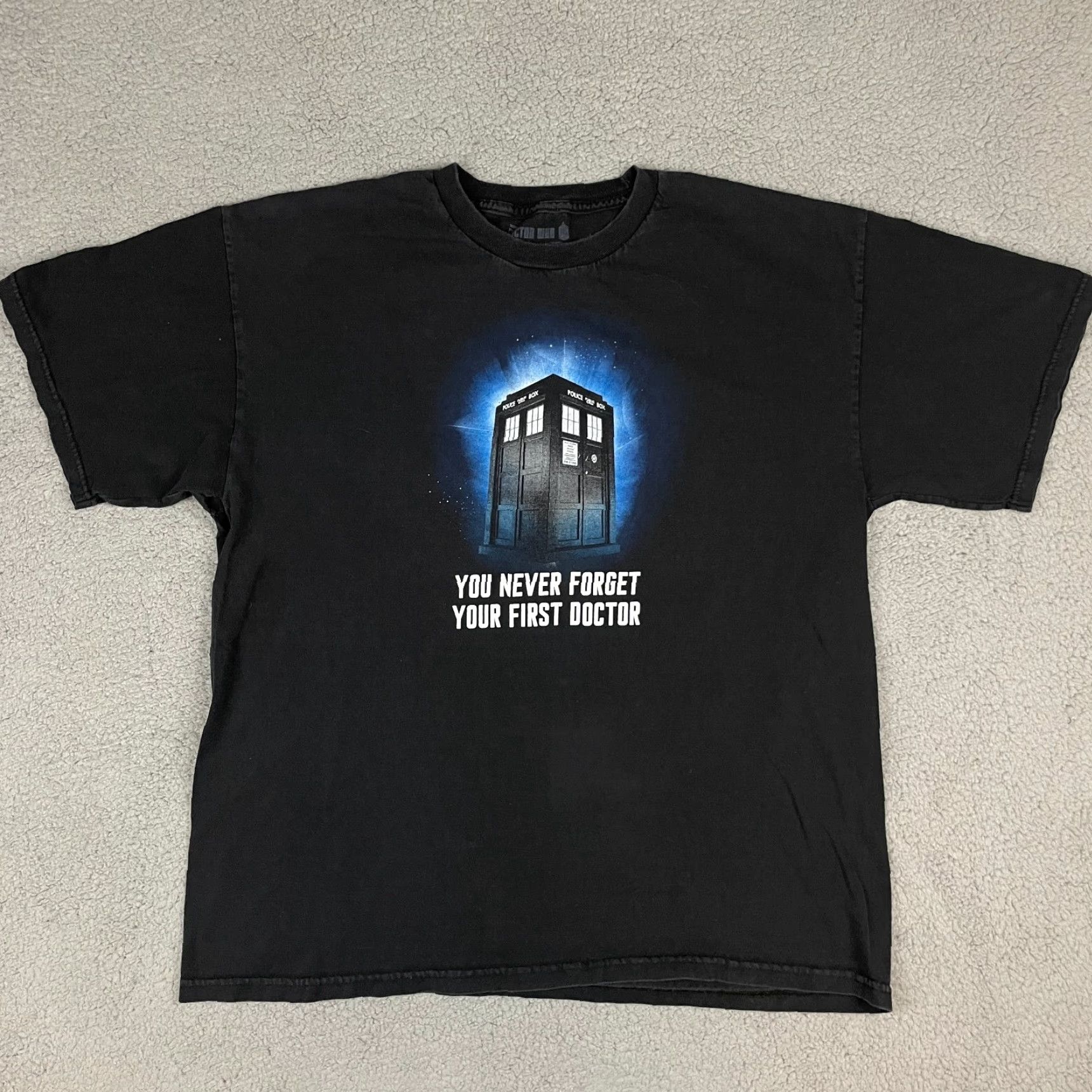 Ripple Junction Ripple Junction Doctor Who T-shirt Men XL Black Short Sleeve Crew Neck Size US XL / EU 56 / 4 - 2 Thumbnail