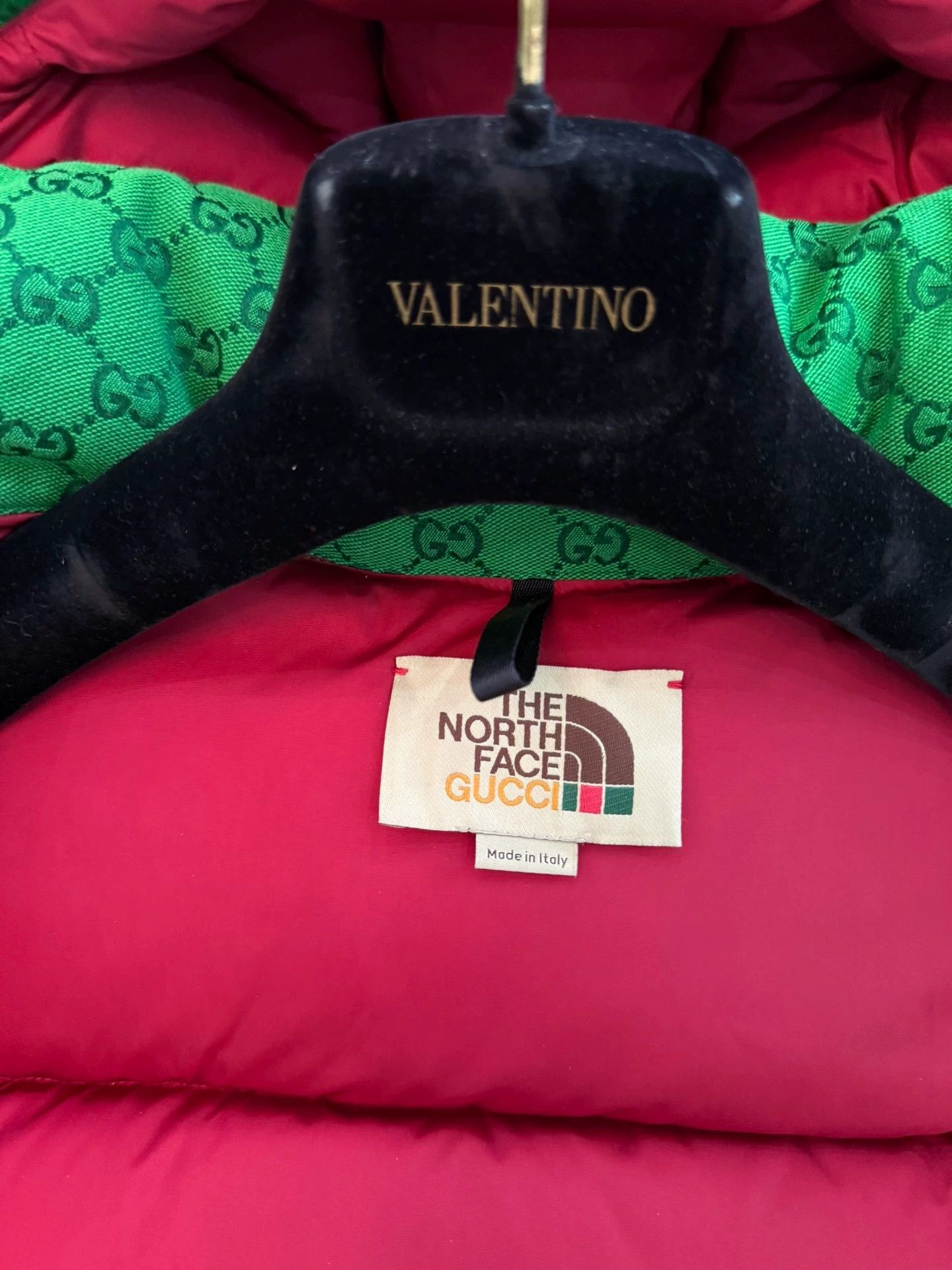 Gucci Gucci All Over Logo Collab Down Jacket Green Limited XS Size US XS / EU 42 / 0 - 7 Thumbnail