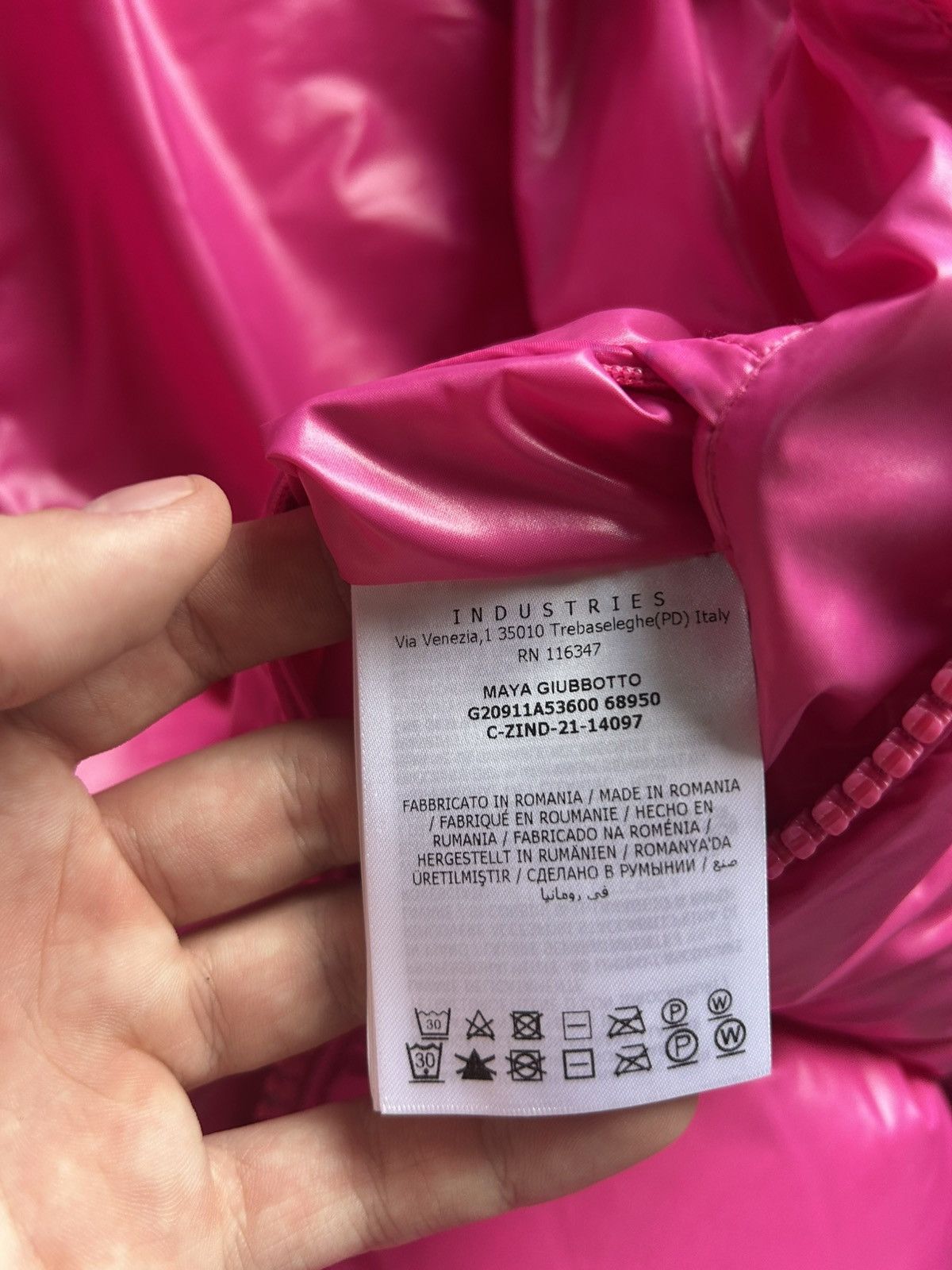 Moncler Moncler maya pink Size US M / EU 48-50 / 2 - 11 Thumbnail