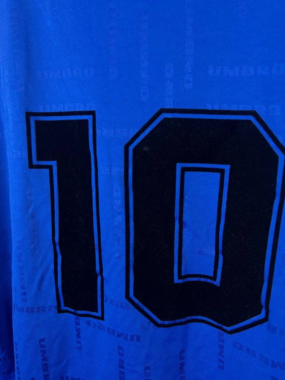 Other England F.A. CUP Shirt AXA 10 number 90s Jersey Umbro XL Size US XL / EU 56 / 4 - 8 Thumbnail